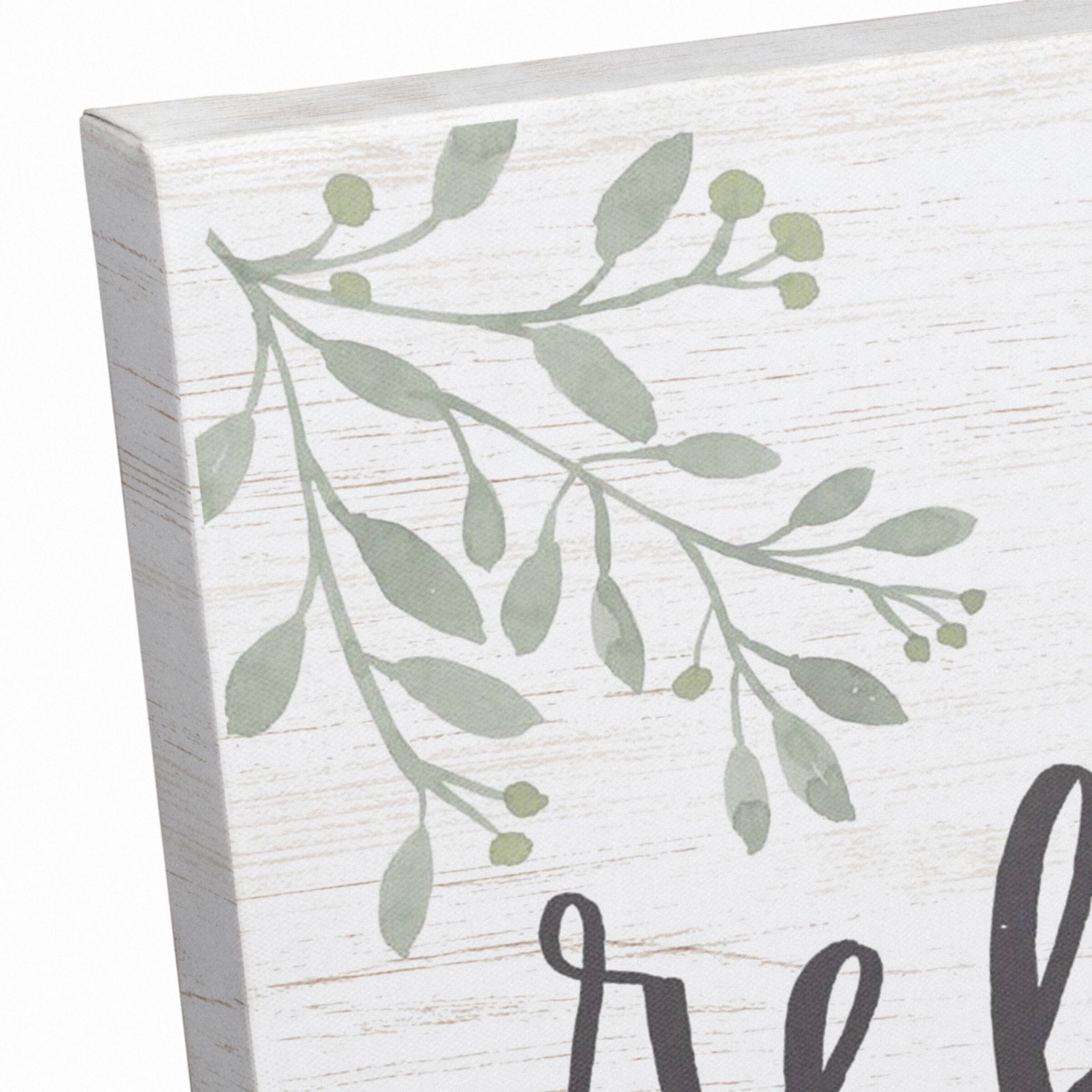 Refresh Floral 12" x 12" Canvas Wall Art