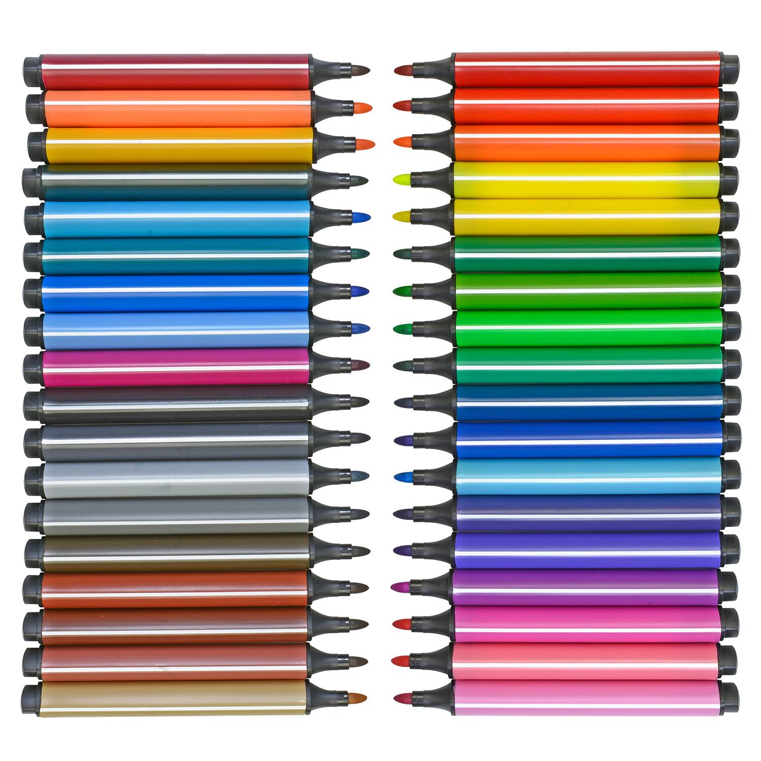 The Pencil Grip Magic Stix 48 Color Triangular Washable Markers