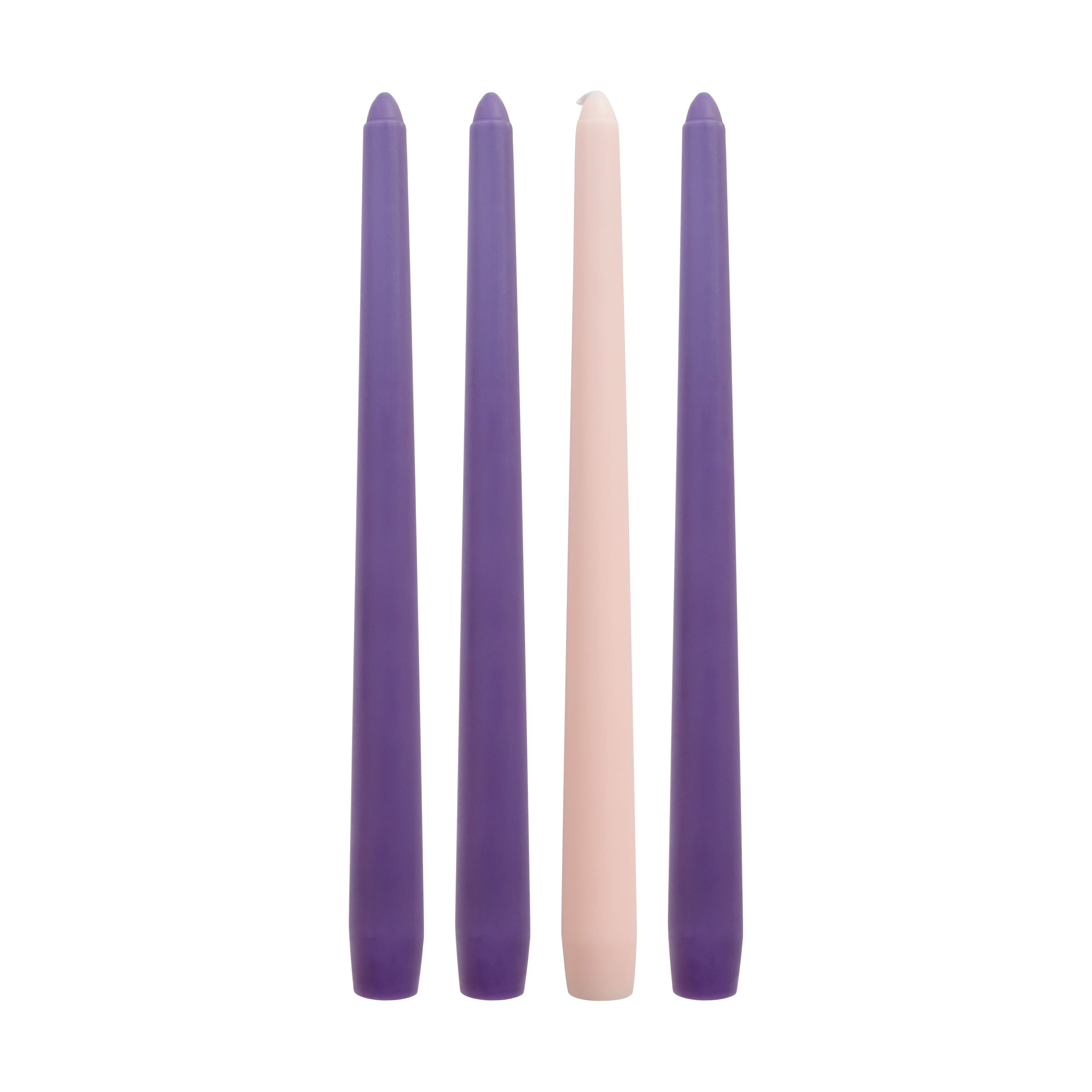 10&#x22; Advent Taper Candles, 4ct. by Ashland&#xAE;