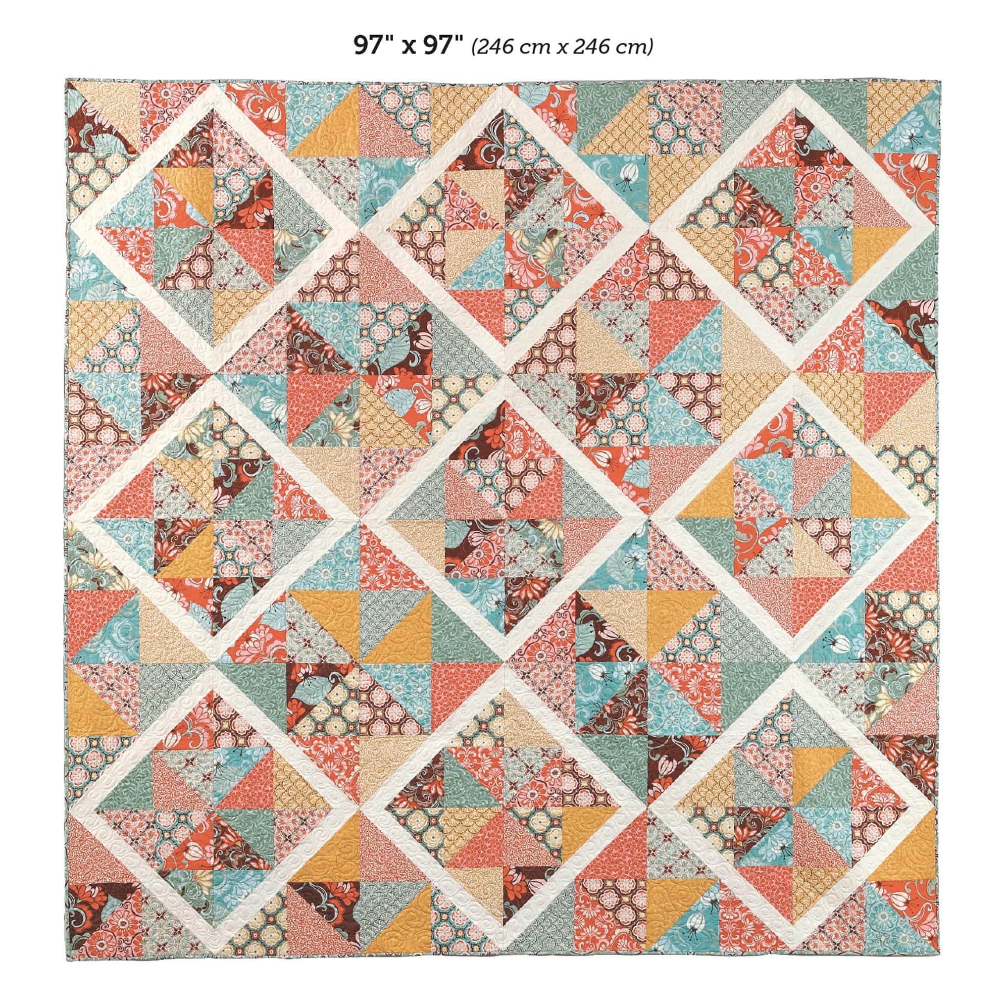 Leisure Arts® Memory Lane Modern Quilt Pattern