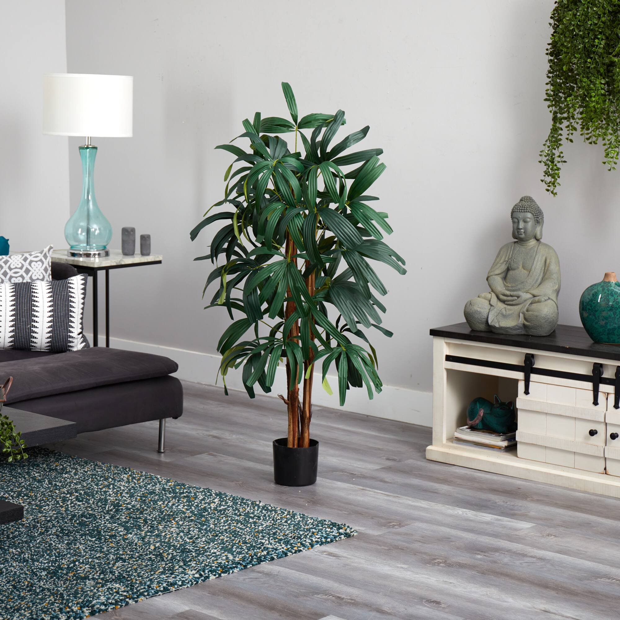 4ft. Potted Raphis Palm Tree