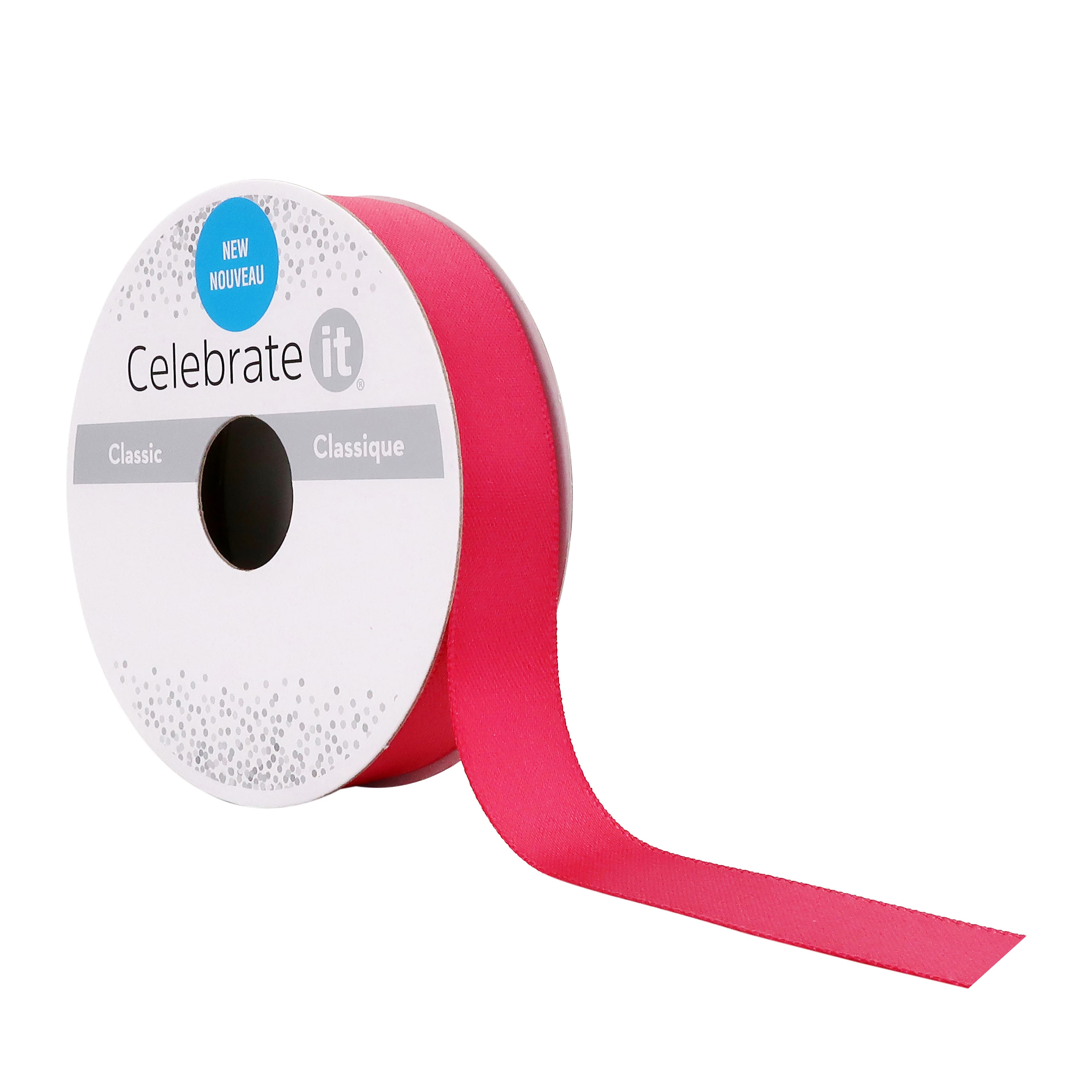 12 Pack: 5/8" x 7yd. Satin Ribbon by Celebrate It®