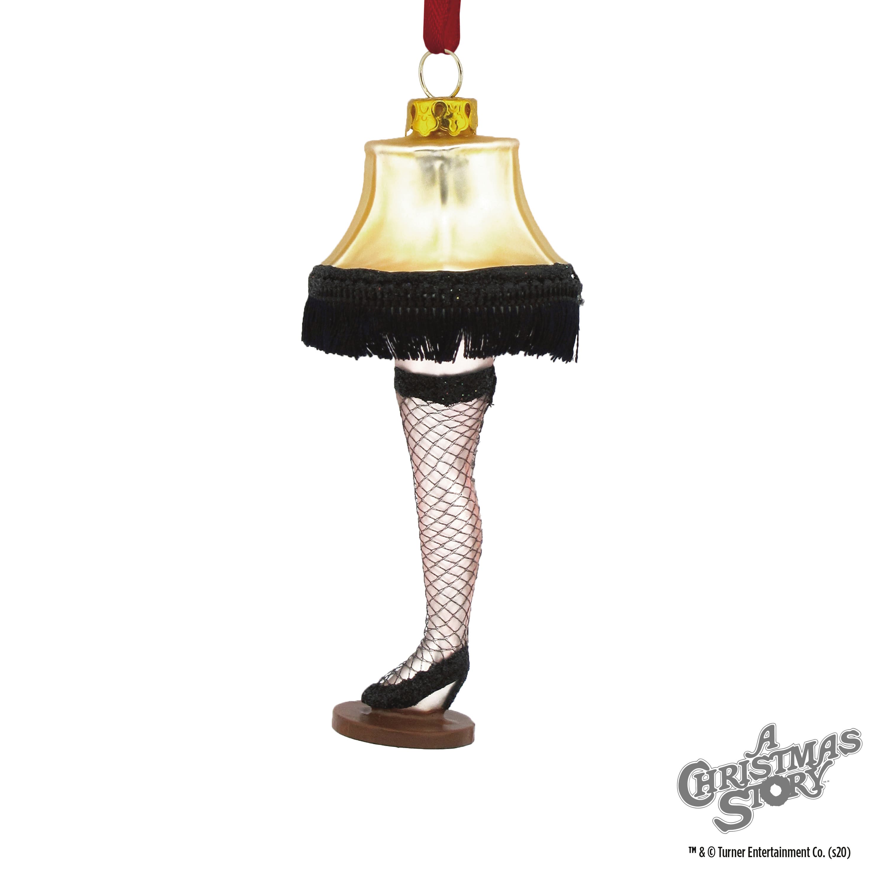 Hallmark A  Christmas Story&#x2122; 4.25&#x22; Leg Lamp Blown Glass Ornament