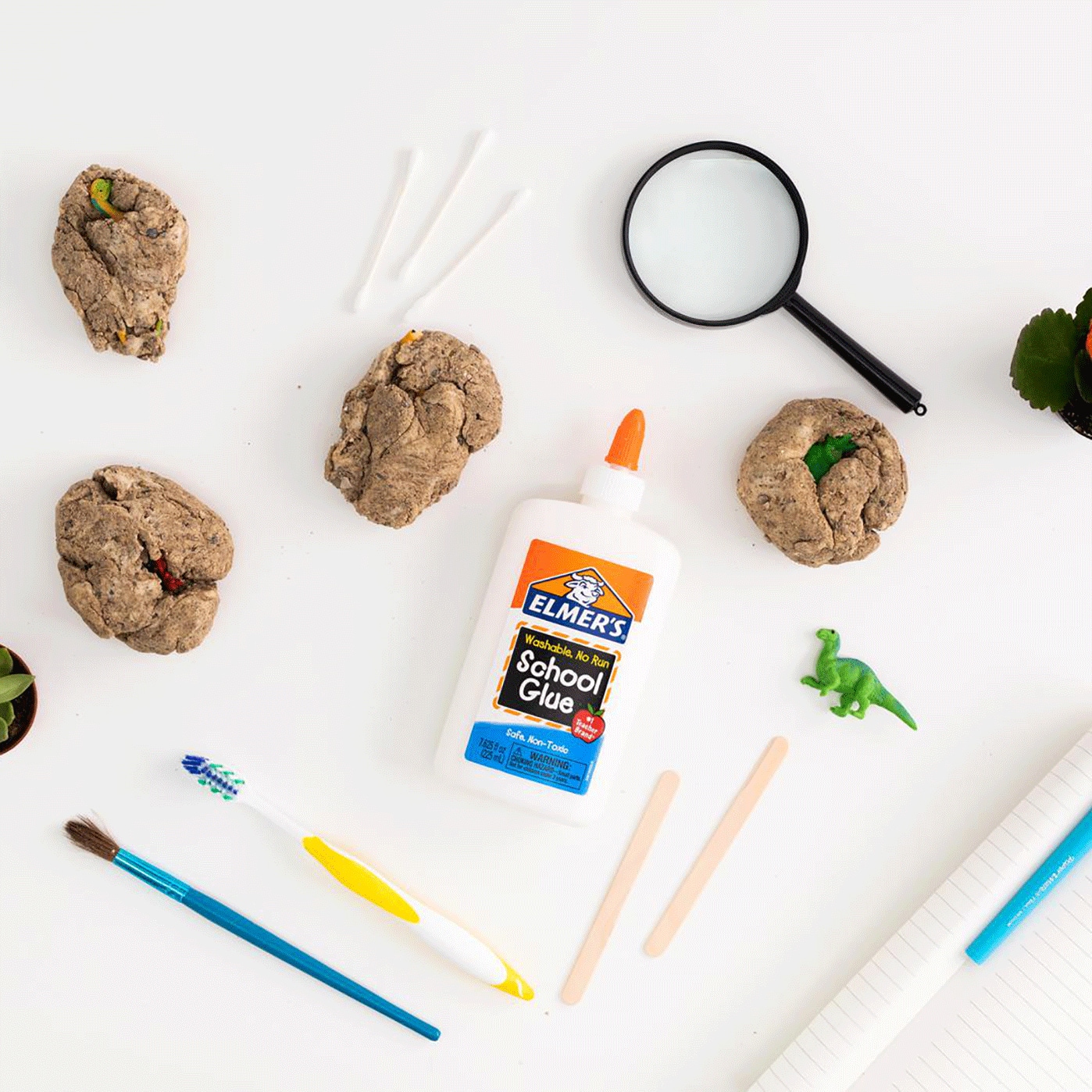 diy dino dig eggs