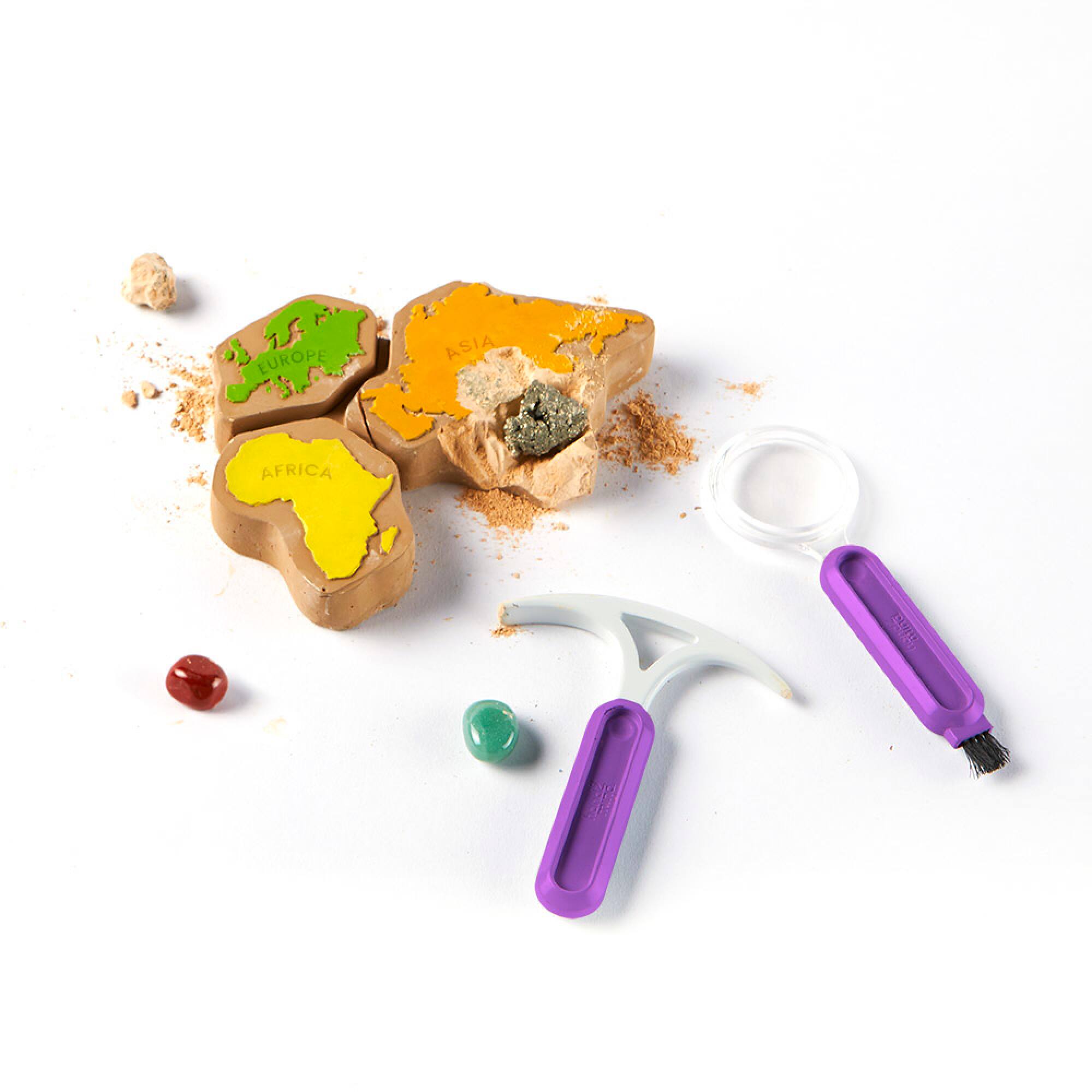 hand2mind® World of Gemstones Dig Kit