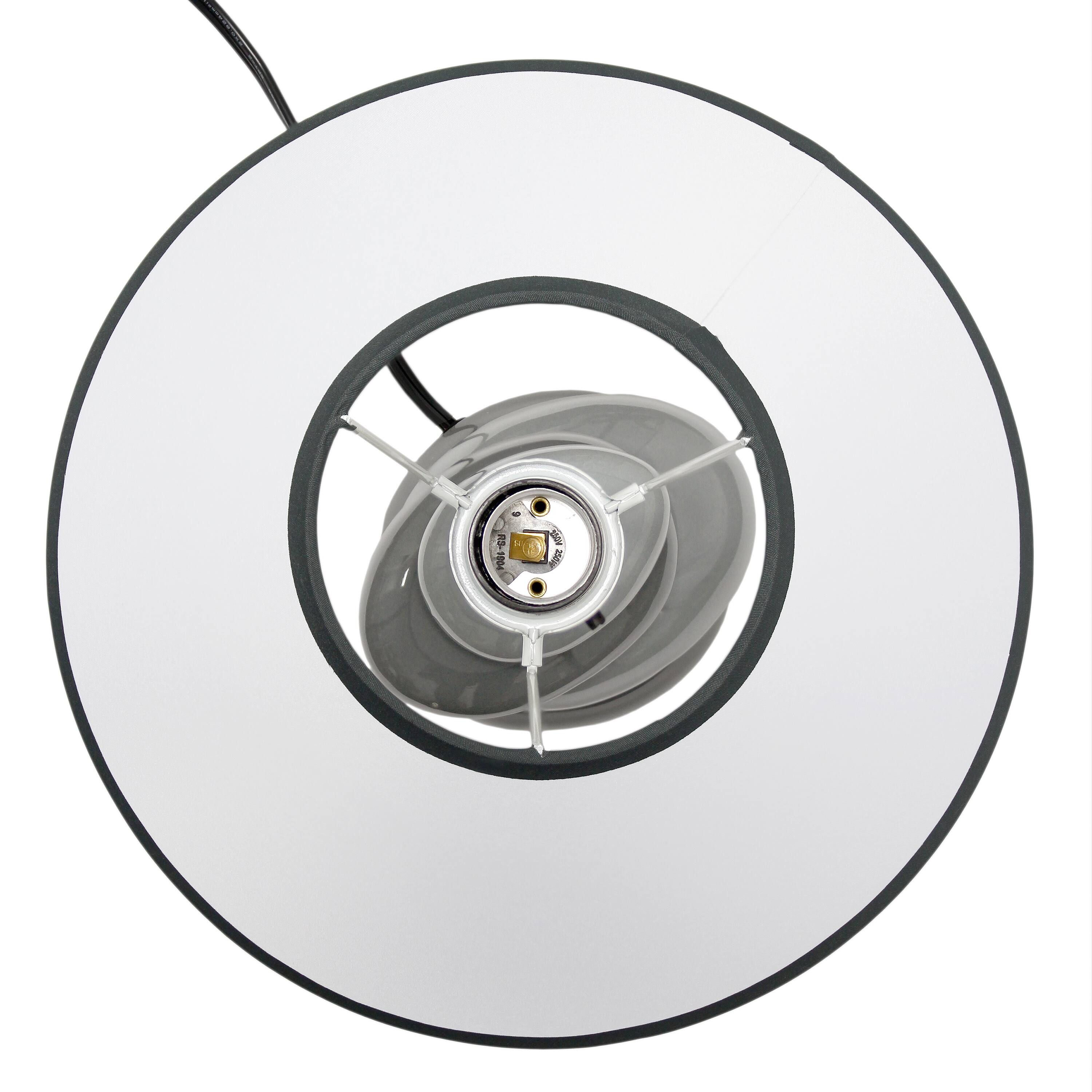 Simple Designs 17.5" Ceramic Stone Table Lamp