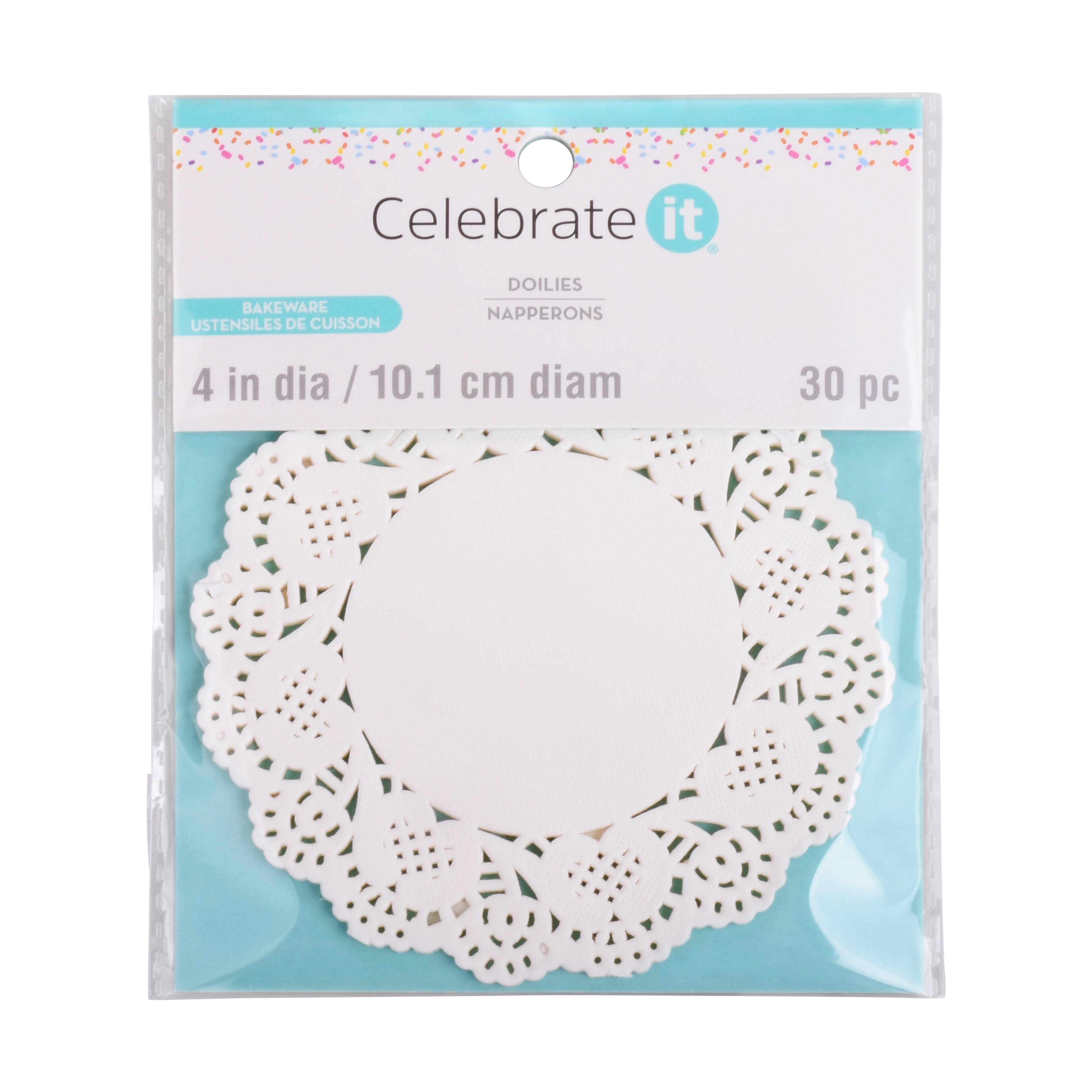 12 Packs: 30 ct. (360 total) 4&#x22; Paper Doilies by Celebrate It&#xAE;