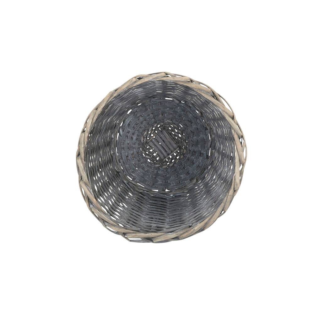 Household Essentials 7" Woven Wicker Waste Basket