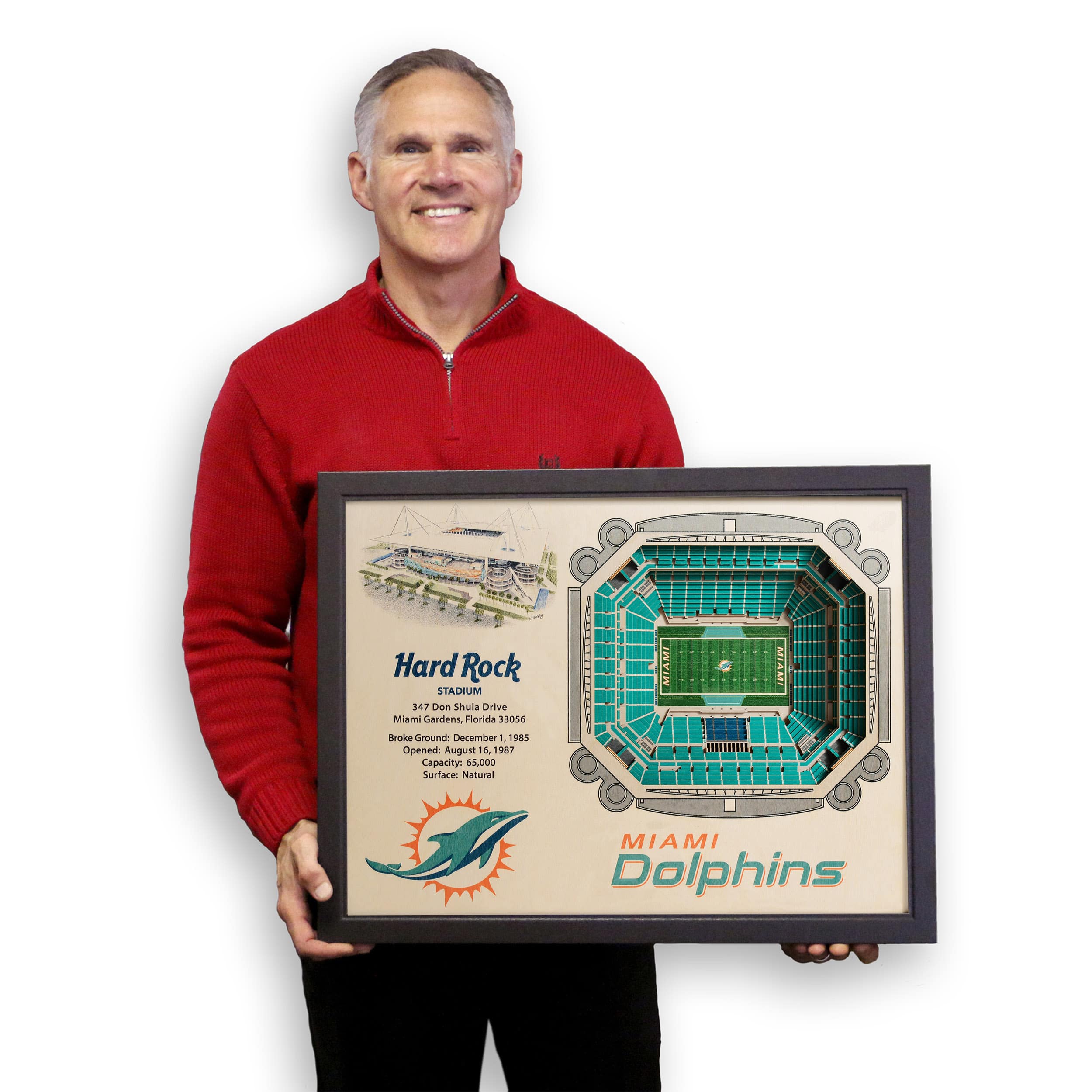 NFL 25 Layer StadiumView Wall Art