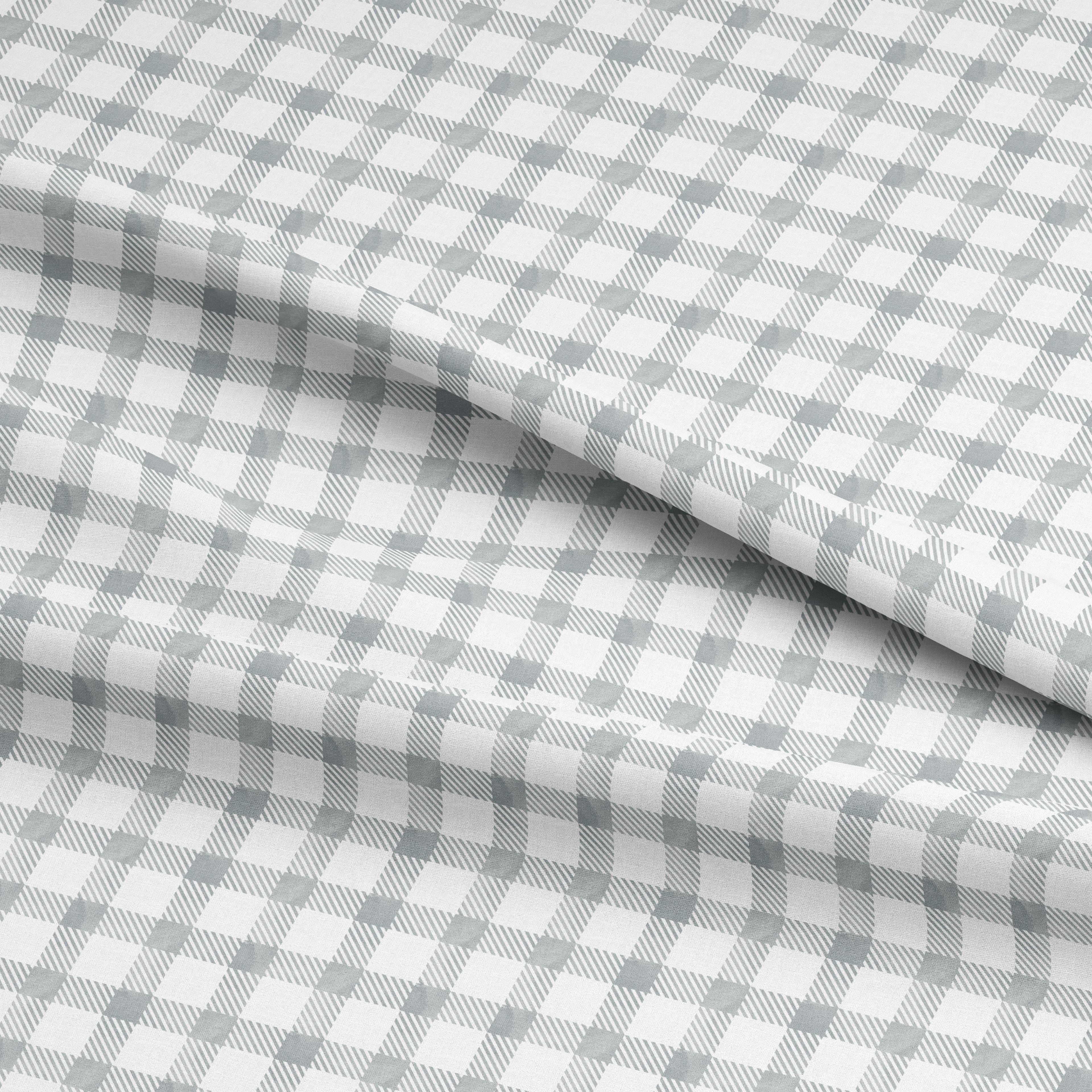 Soft Gingham Print Craft Fabric