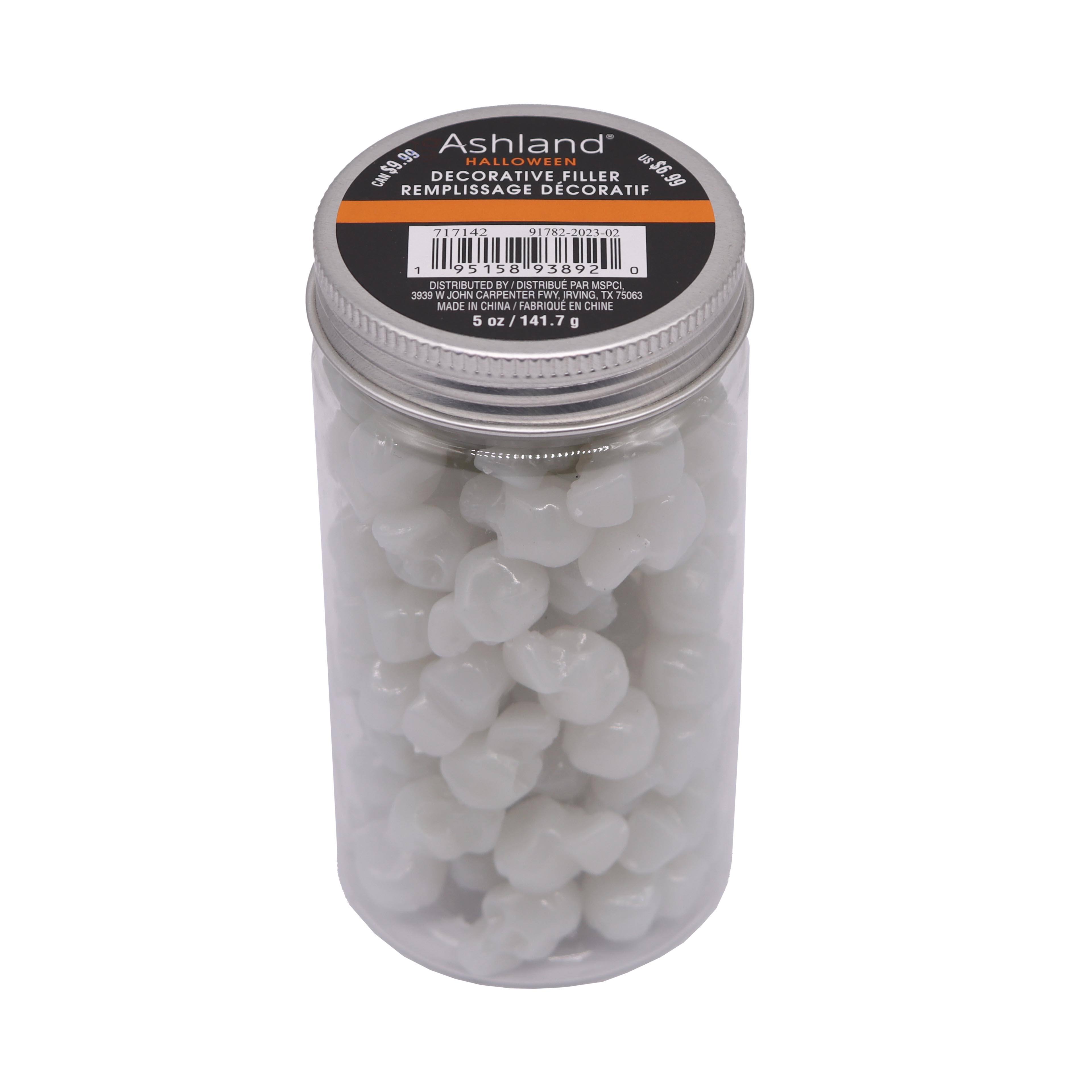Glow-In-the-Dark Small Skull Decorative Filler by Ashland&#xAE;