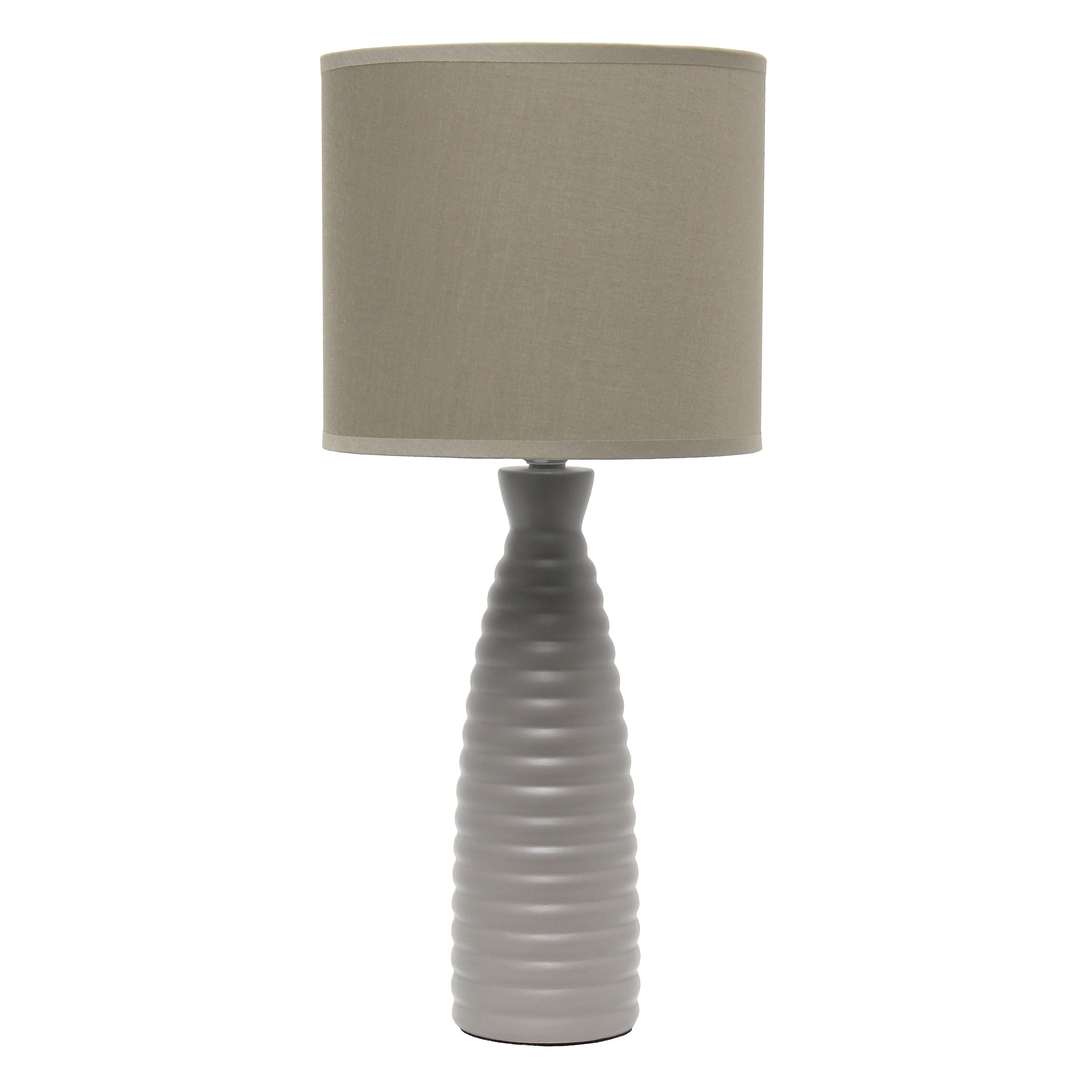 Simple Designs Alsace Bottle Table Lamp