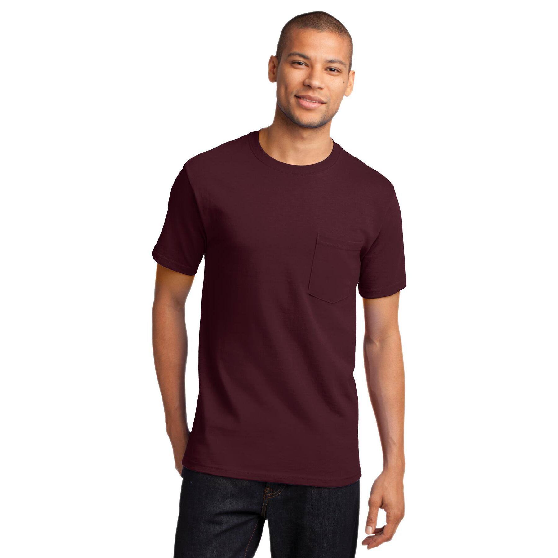 Port & Company® Tall Essential Pocket Adult T-Shirt