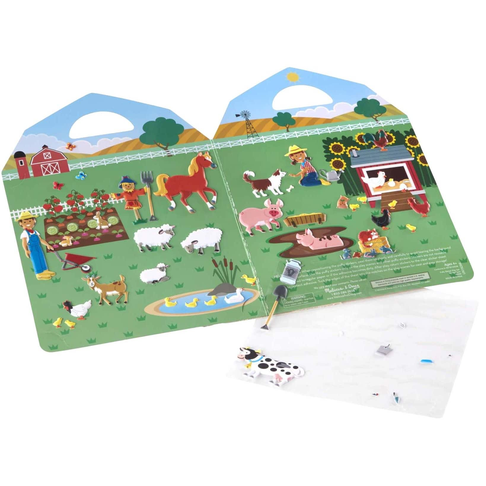 Melissa &#x26; Doug&#xAE; On the Farm Puffy Sticker Play Set