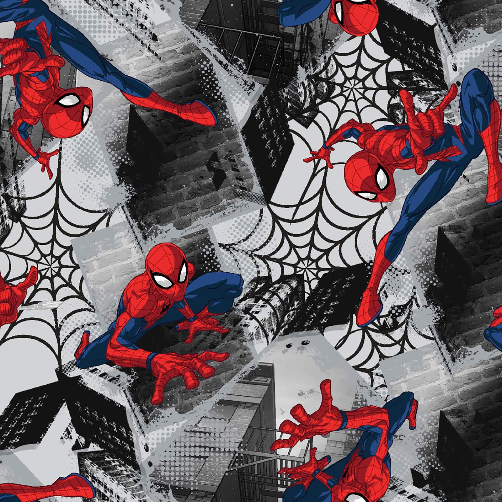 Marvel® Neighborhood Spider-Man Cotton Fabric