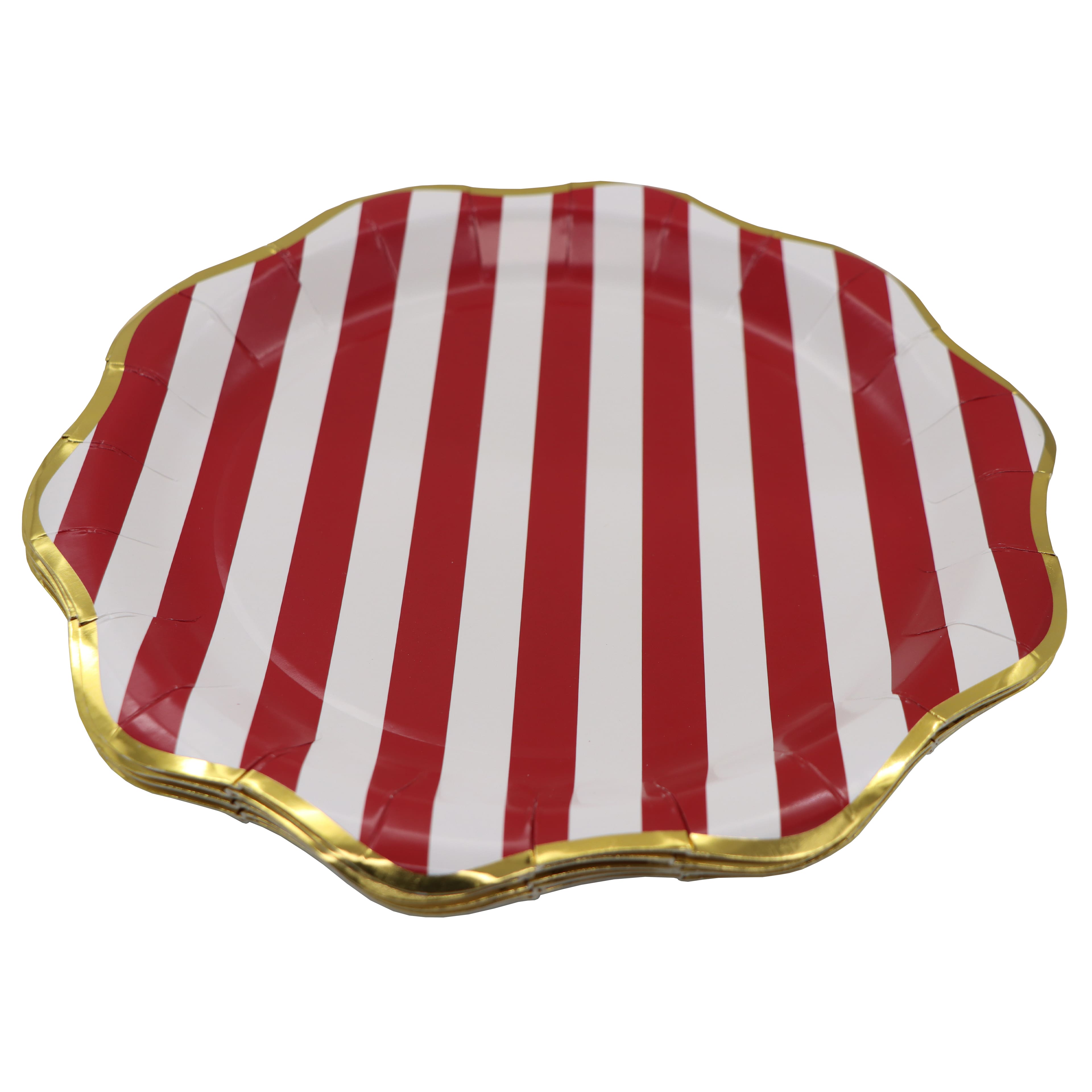 9&#x22; Striped Paper Plates, 12ct. by Celebrate It&#x2122;