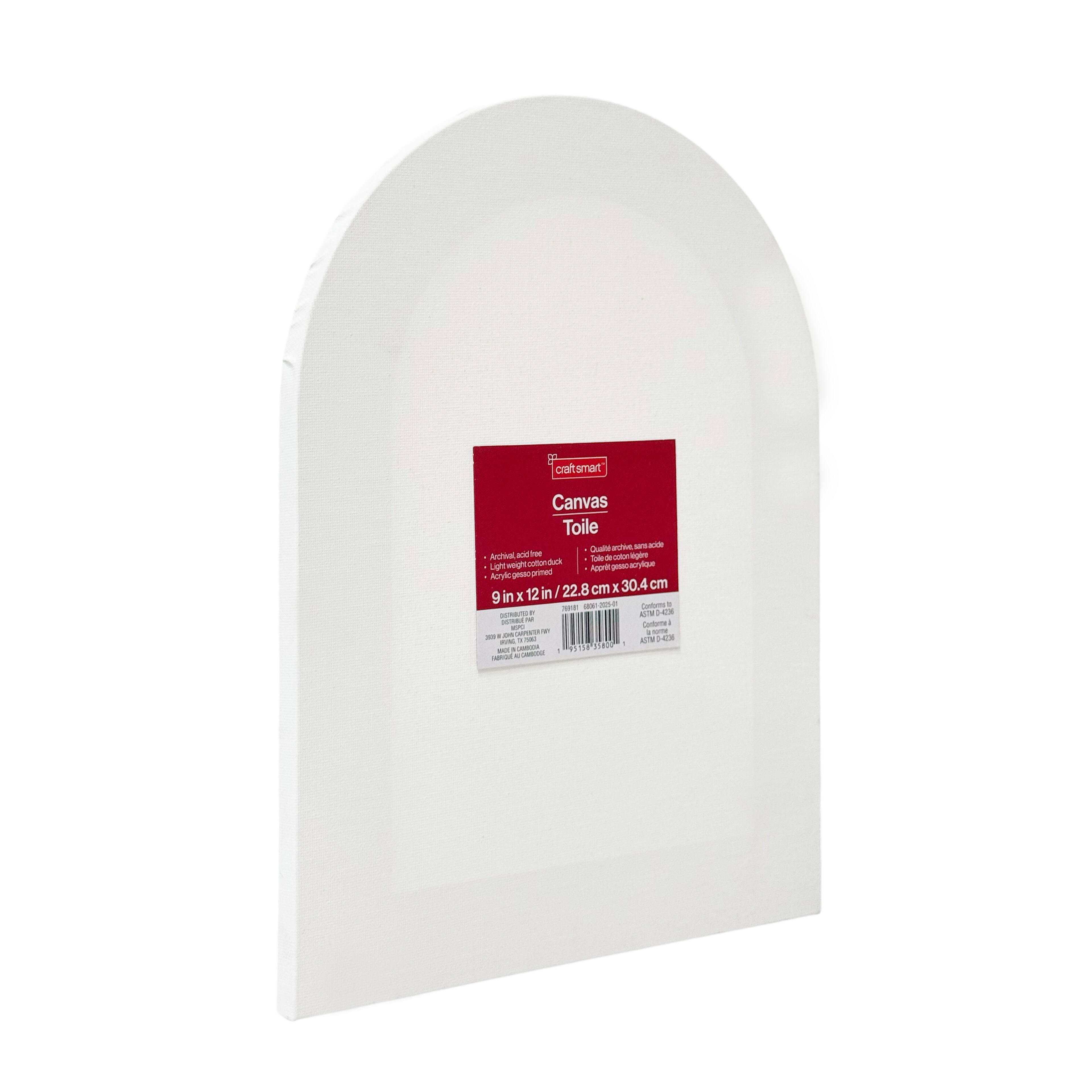 9&#x22; x 12&#x22; Arch Cotton Duck Canvas by Craft Smart&#x2122;