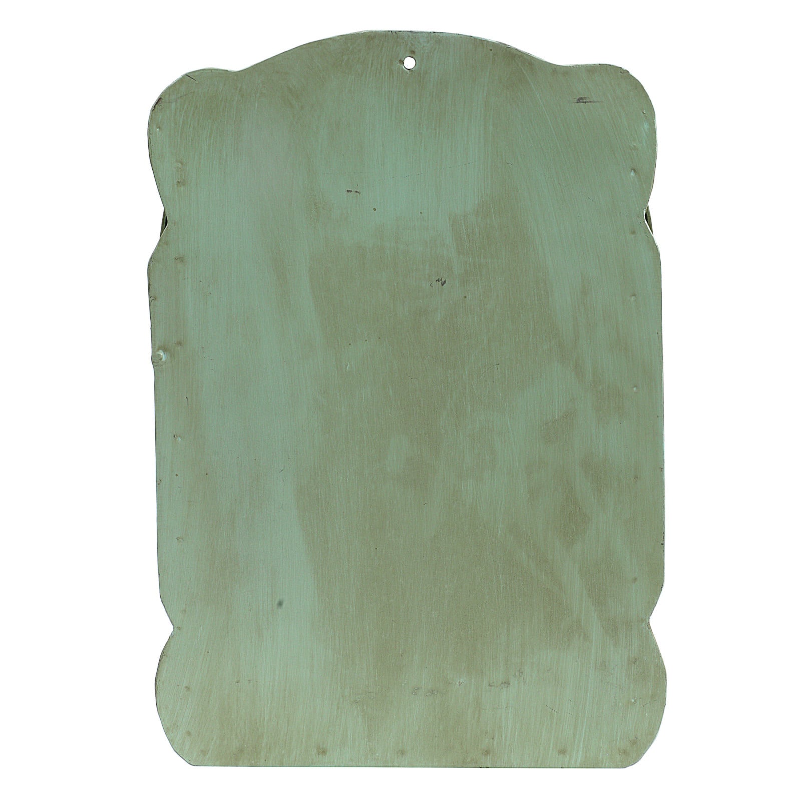 Hello Honey&#xAE; Aqua Embossed Tin Post Box with Distressed Finish Wall D&#xE9;cor