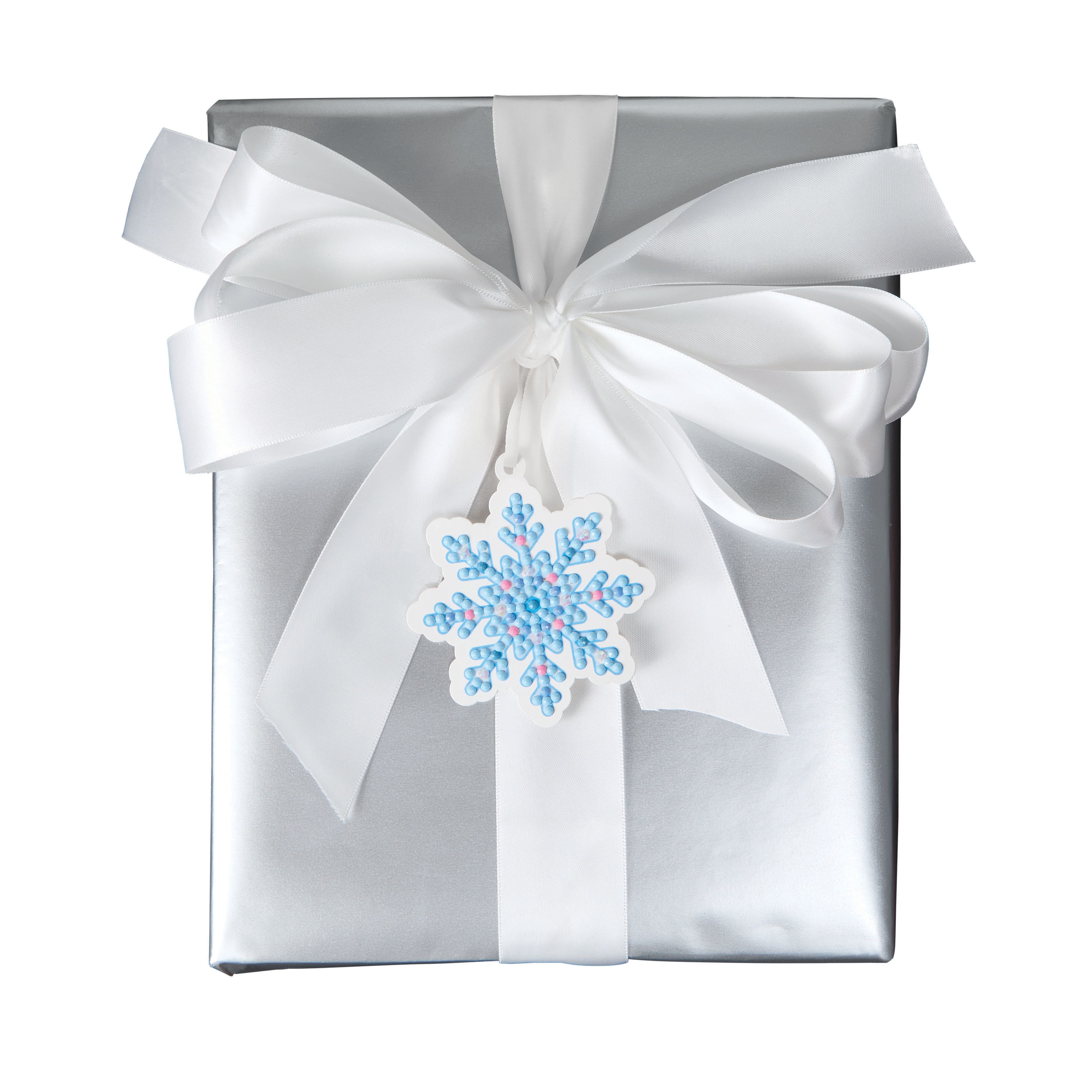 Snowflake Diamond Art Gift Tag Kit by Make Market&#xAE;