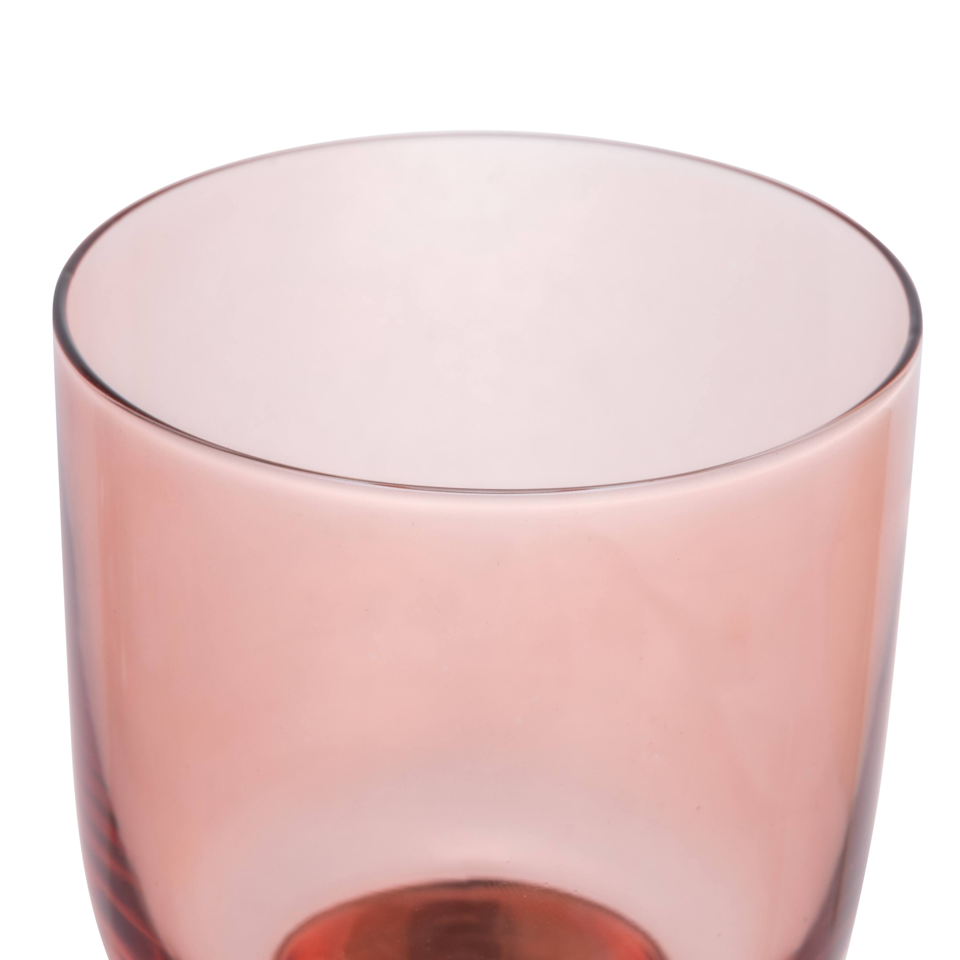 Hello Honey® 6oz. Hand Blown Footed Drinking Glasses Set