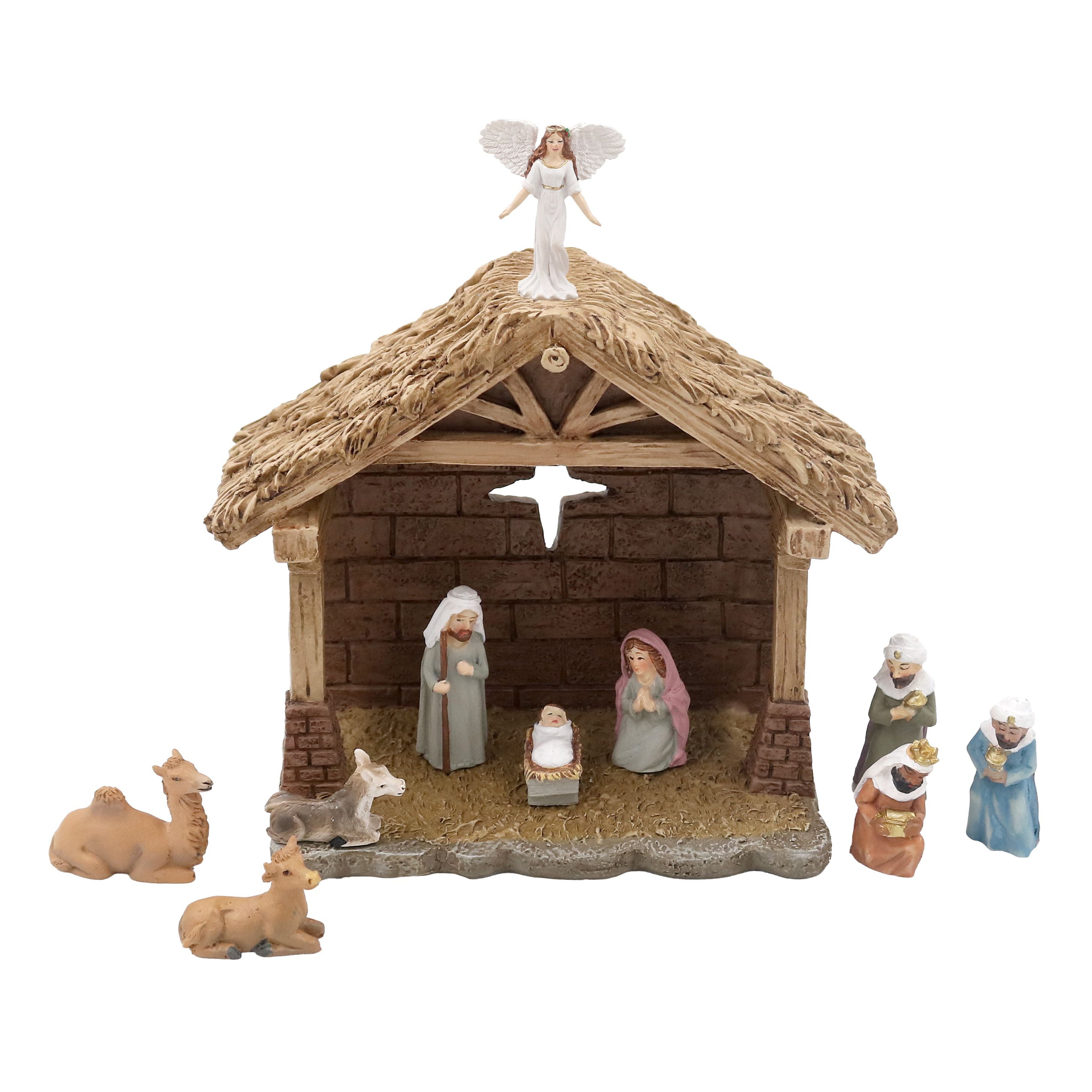 Mini Nativity Decoration Set by Ashland&#xAE;