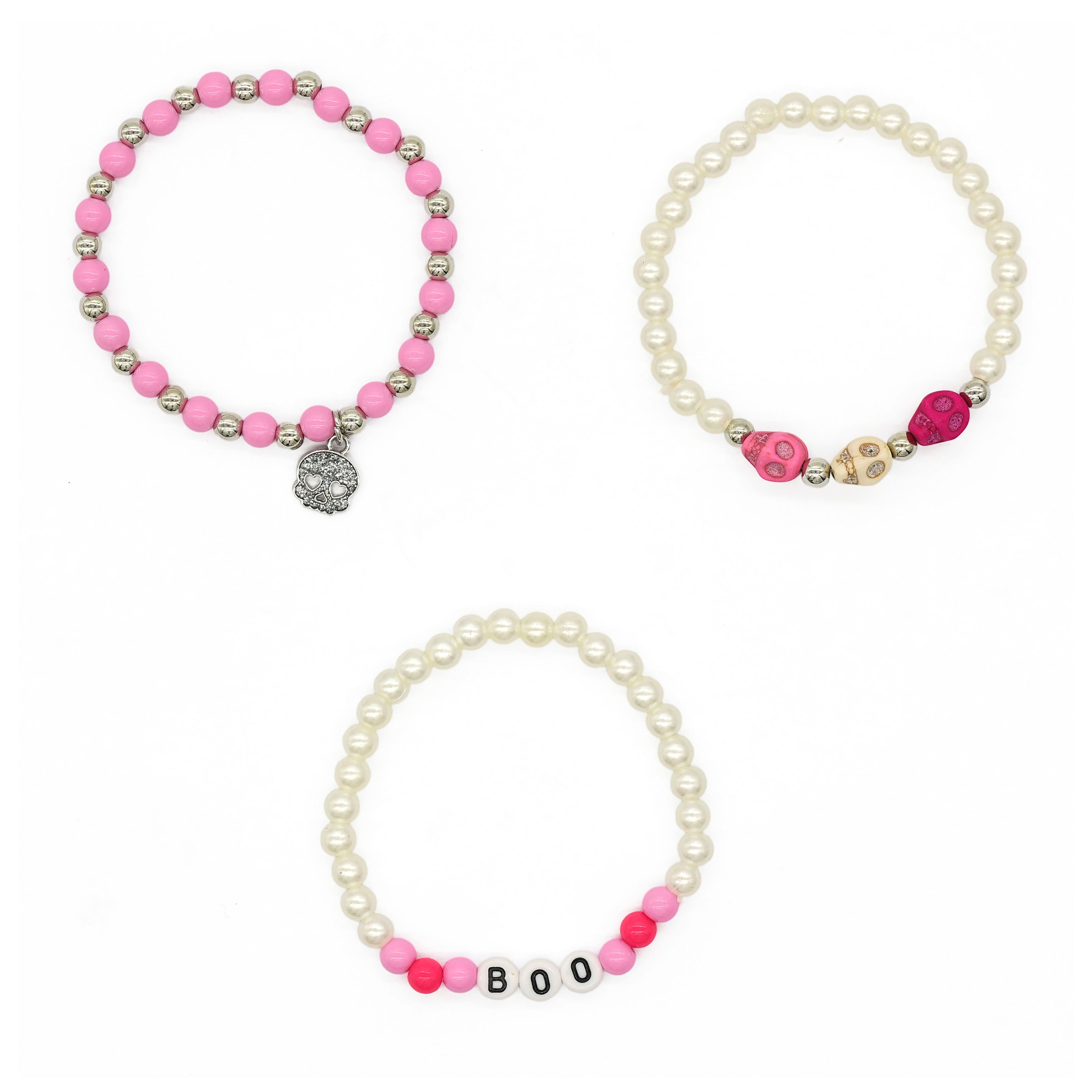 Boo Bracelets, 3ct. by Celebrate It&#x2122;