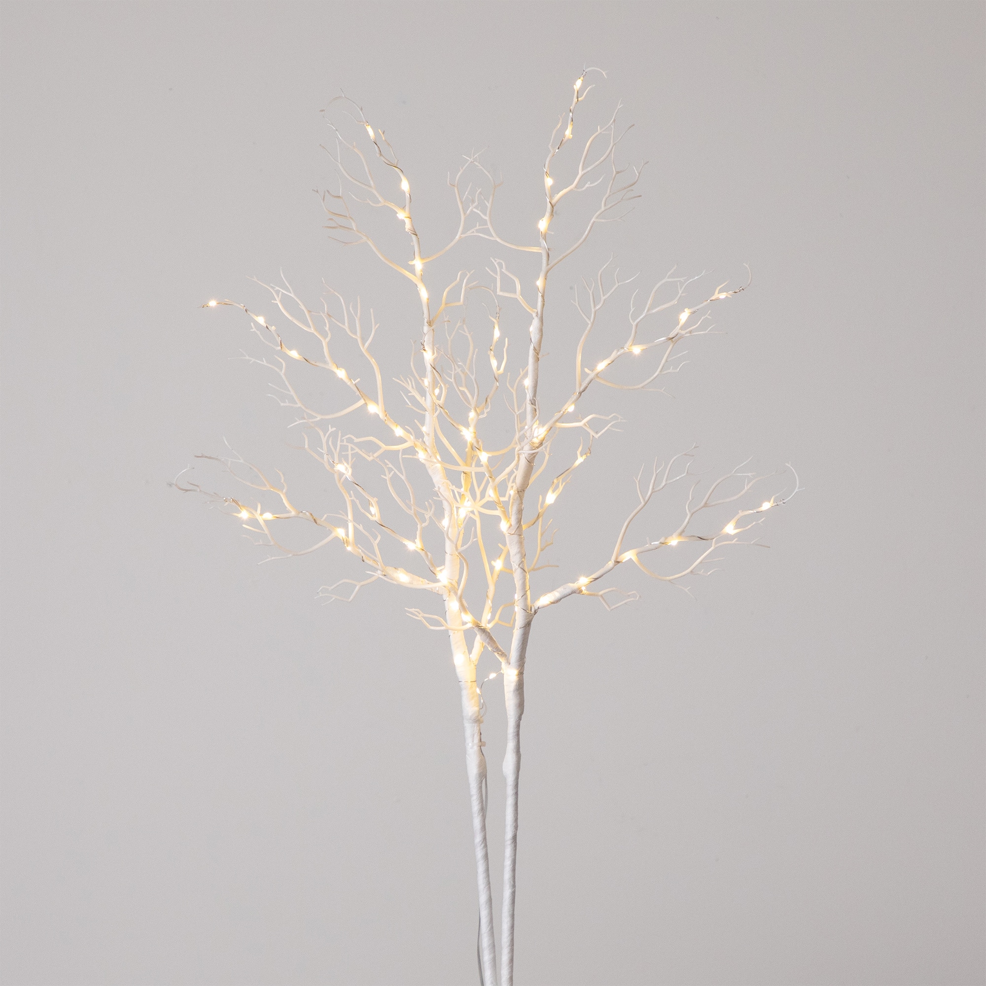 3ft. Artificial White Birch Warm White LED Pre-Lit Branches, 2ct.