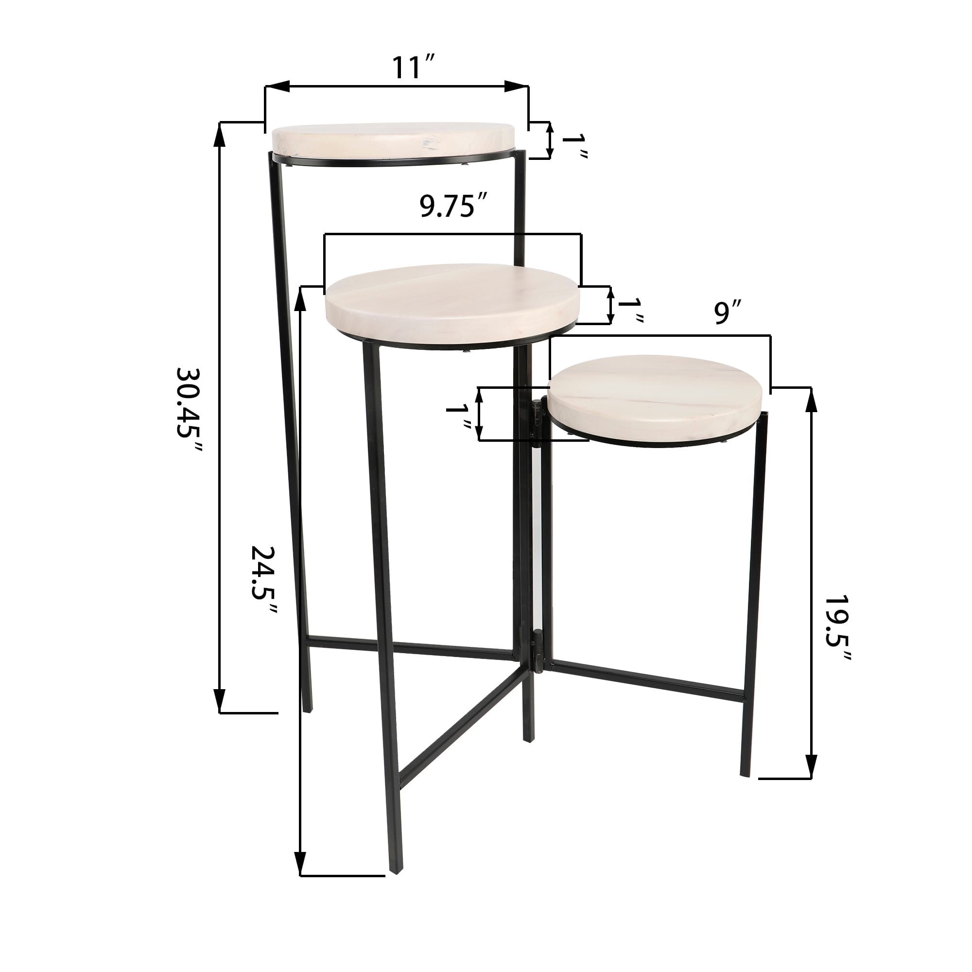 Flora Bunda&#xAE; 3 Tier Plant Stand