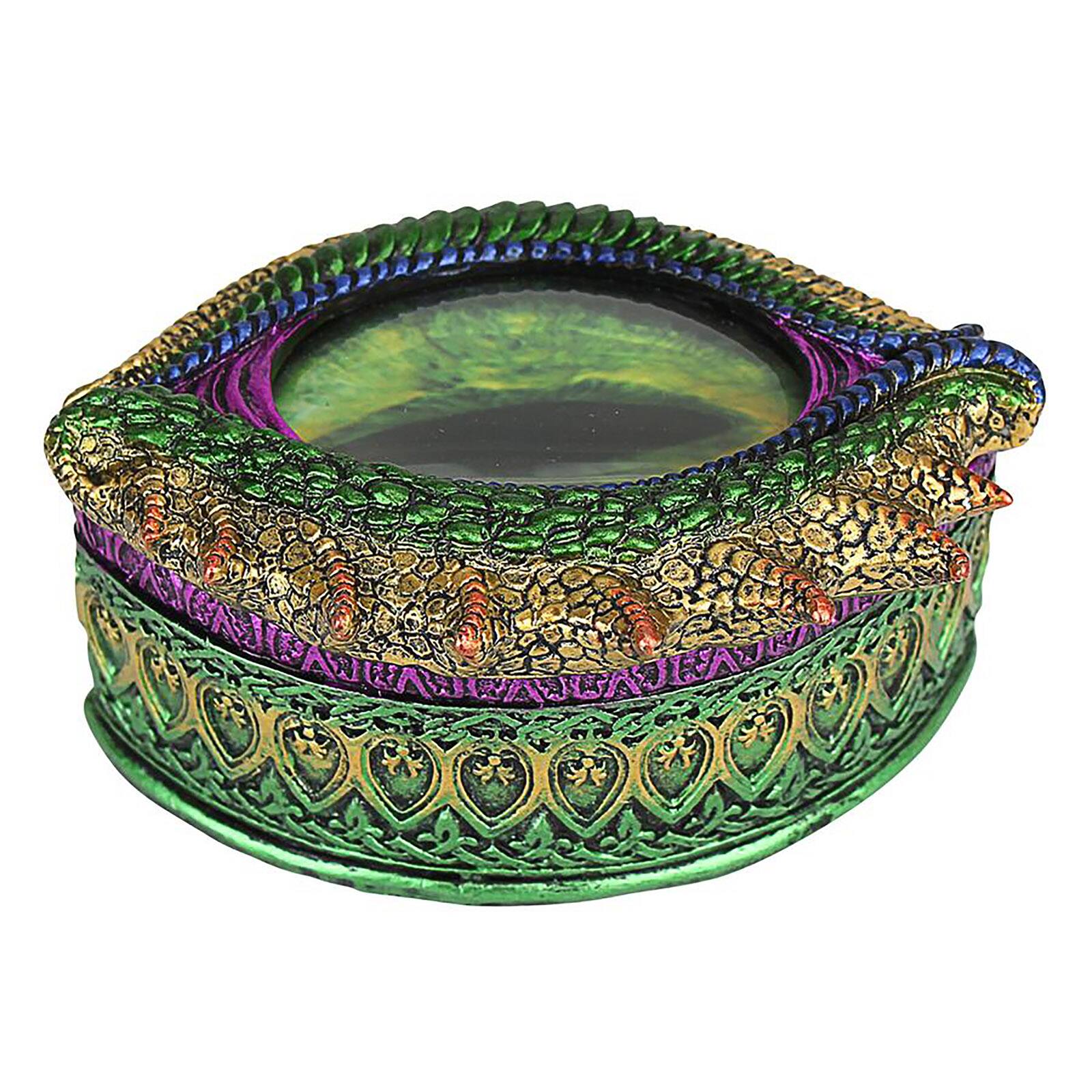 Design Toscano 4" Eye of the Evil Dragon Sculptural Box