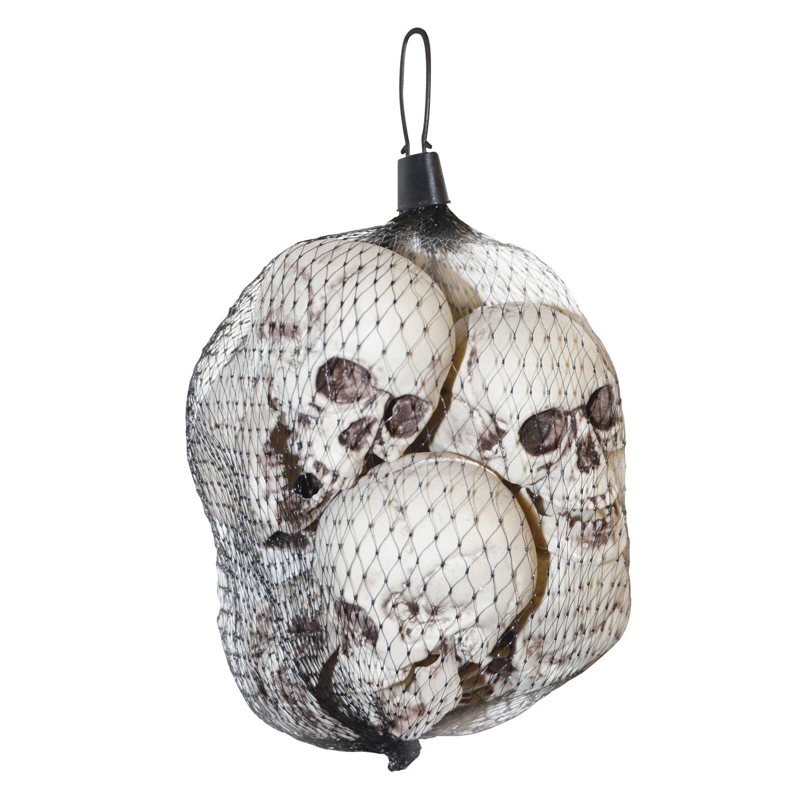 White Plastic Skulls, 6ct. by Ashland&#xAE;