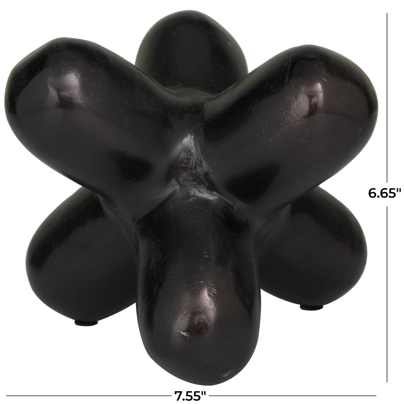 The Novogratz 8" Aluminum Jack Abstract Sculpture