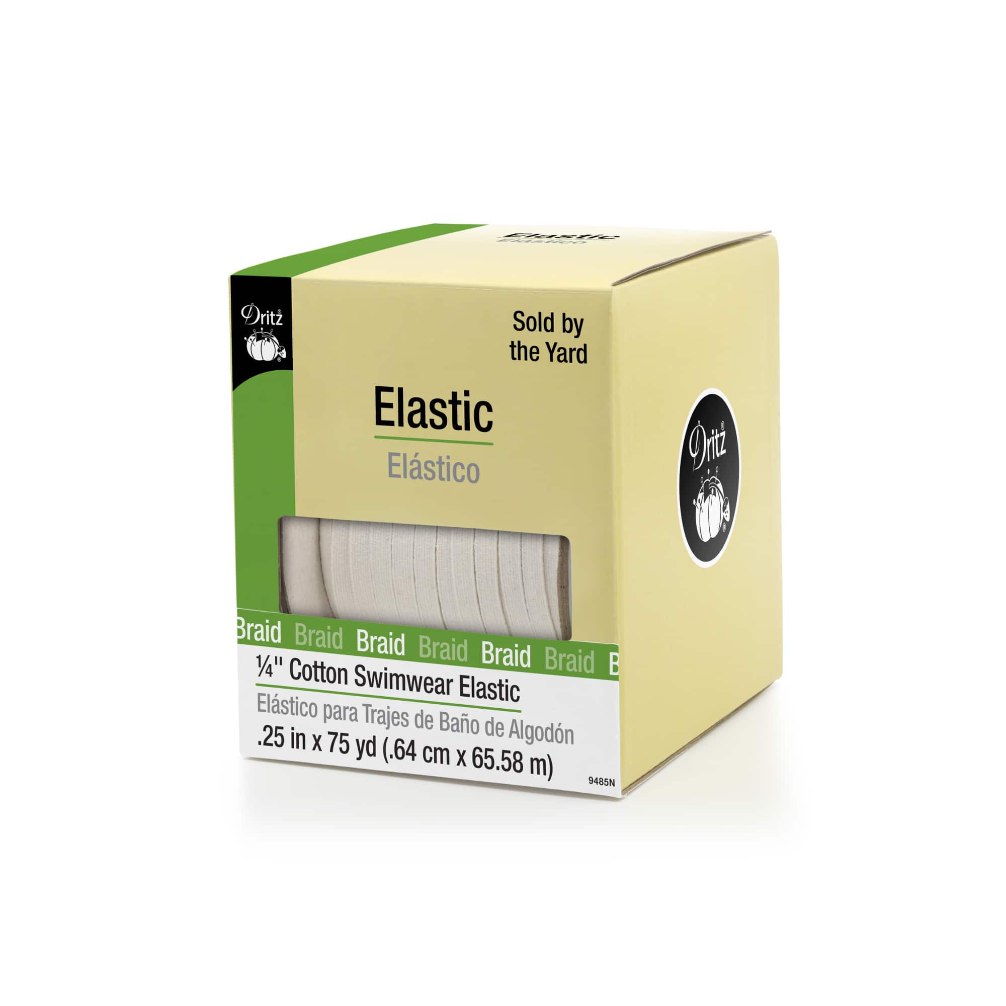 Dritz® 1/4" Natural Cotton Swimwear Elastic