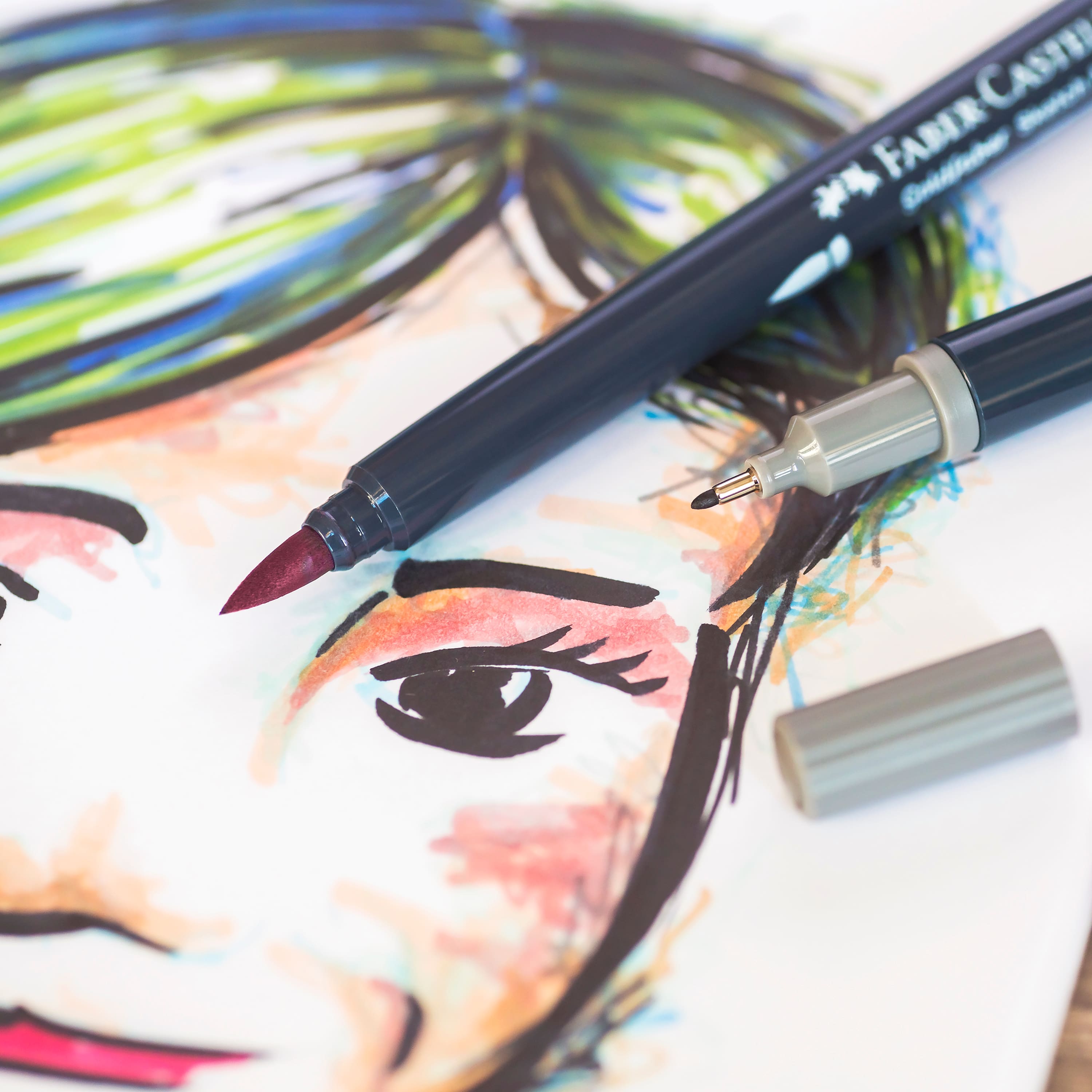 Faber-Castell&#xAE; Portrait Goldfaber Sketch Markers