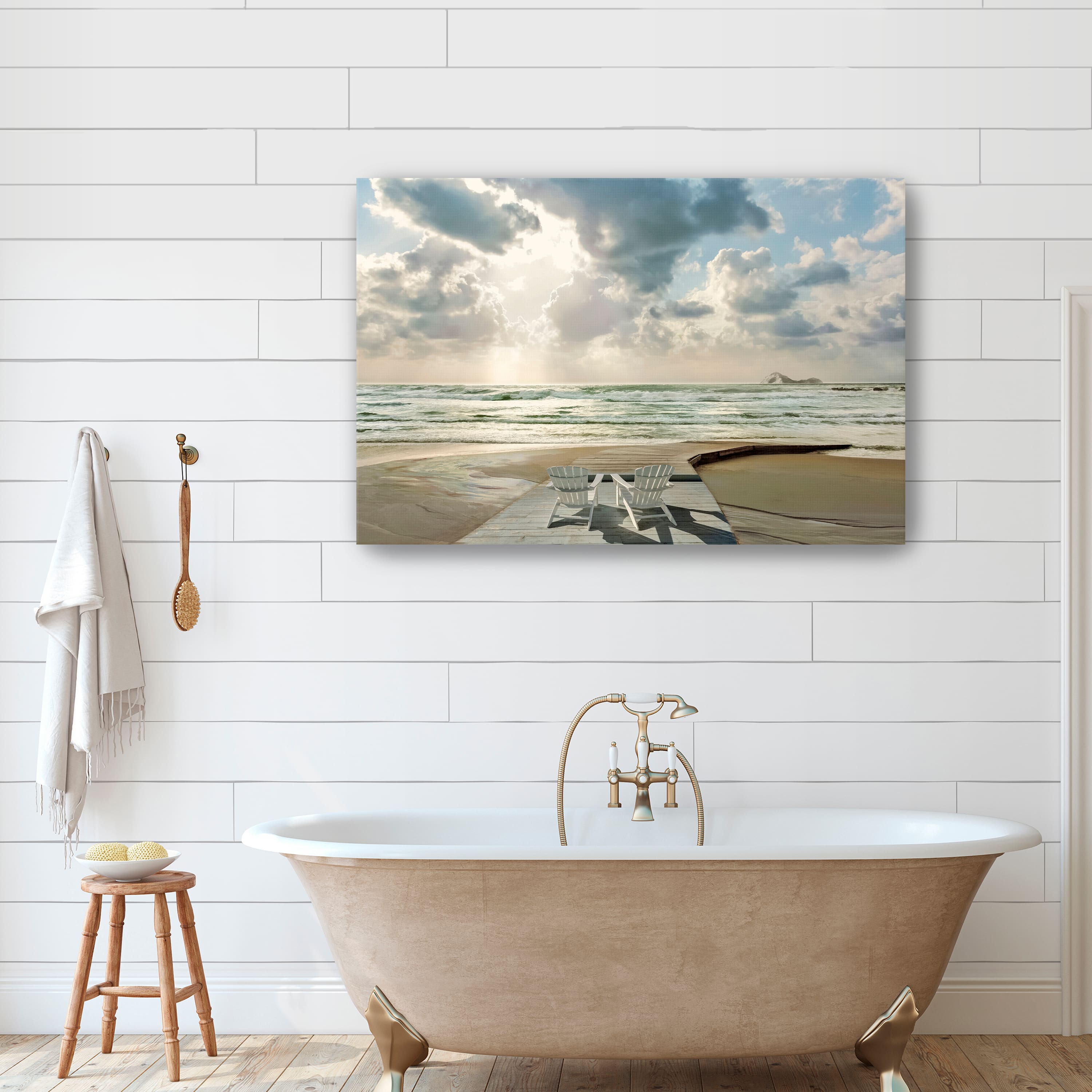 Our View Canvas Giclee
