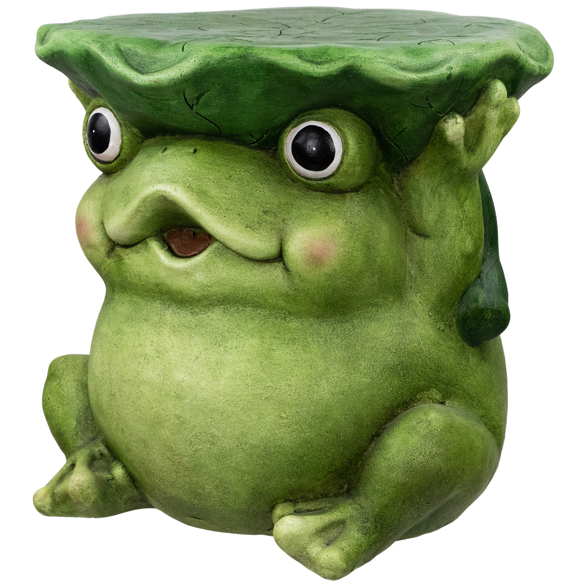 11.75" Frog Outdoor Garden Patio Plant Stand