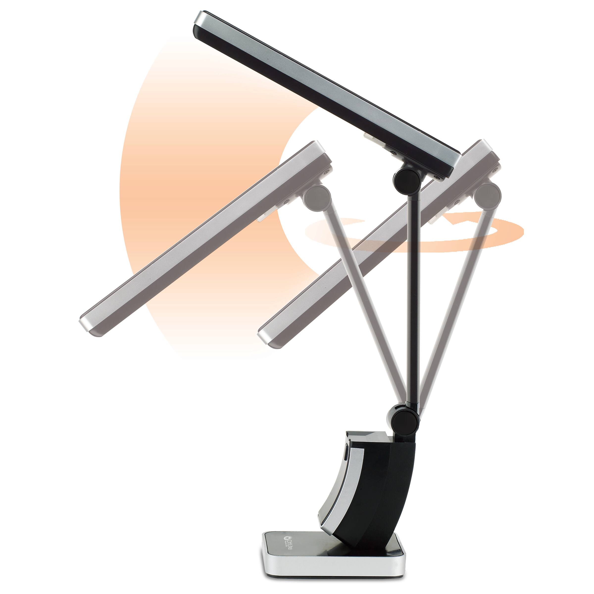 OttLite 13w Black HD SlimLine Task Lamp