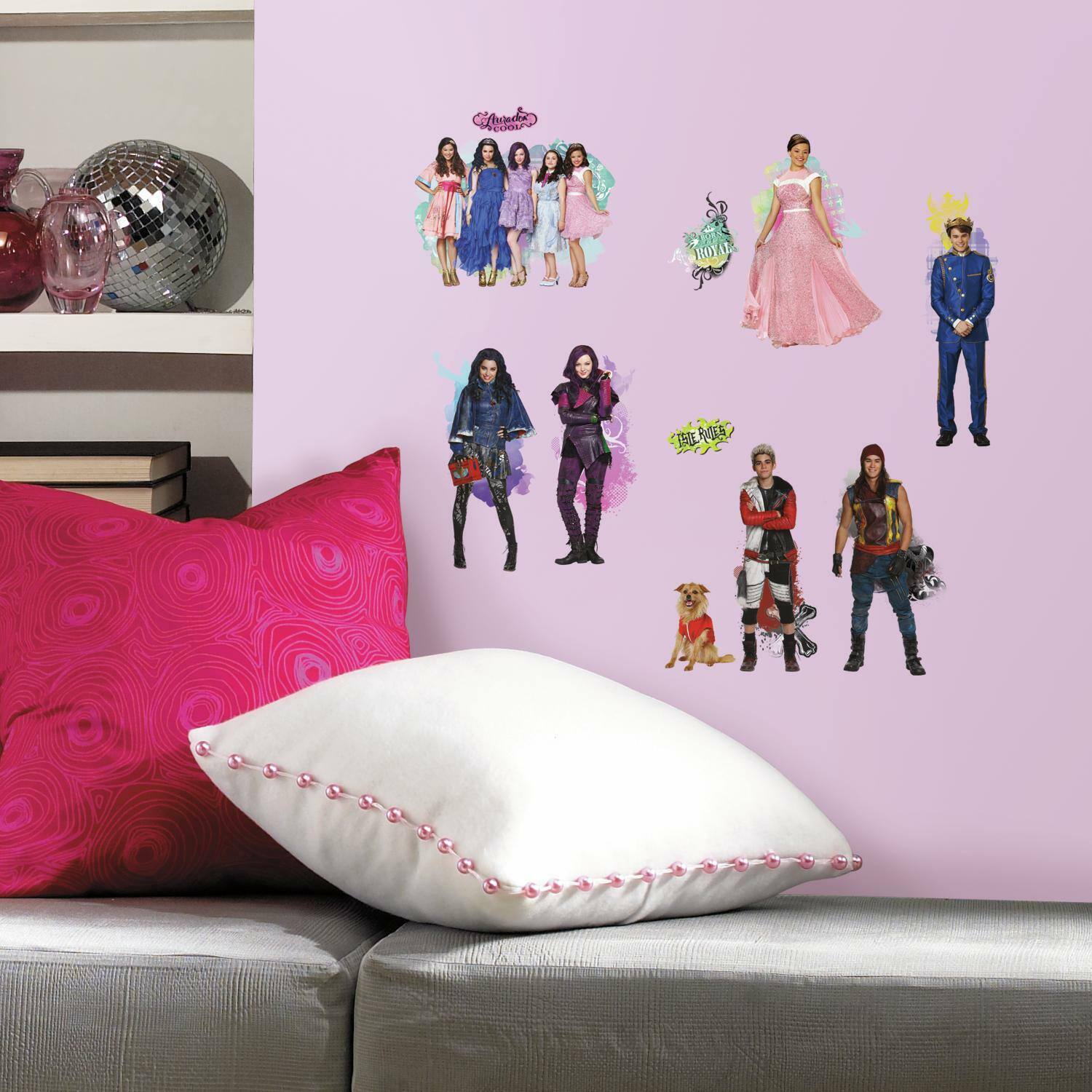 RoomMates Descendants Peel &#x26; Stick Wall Decals