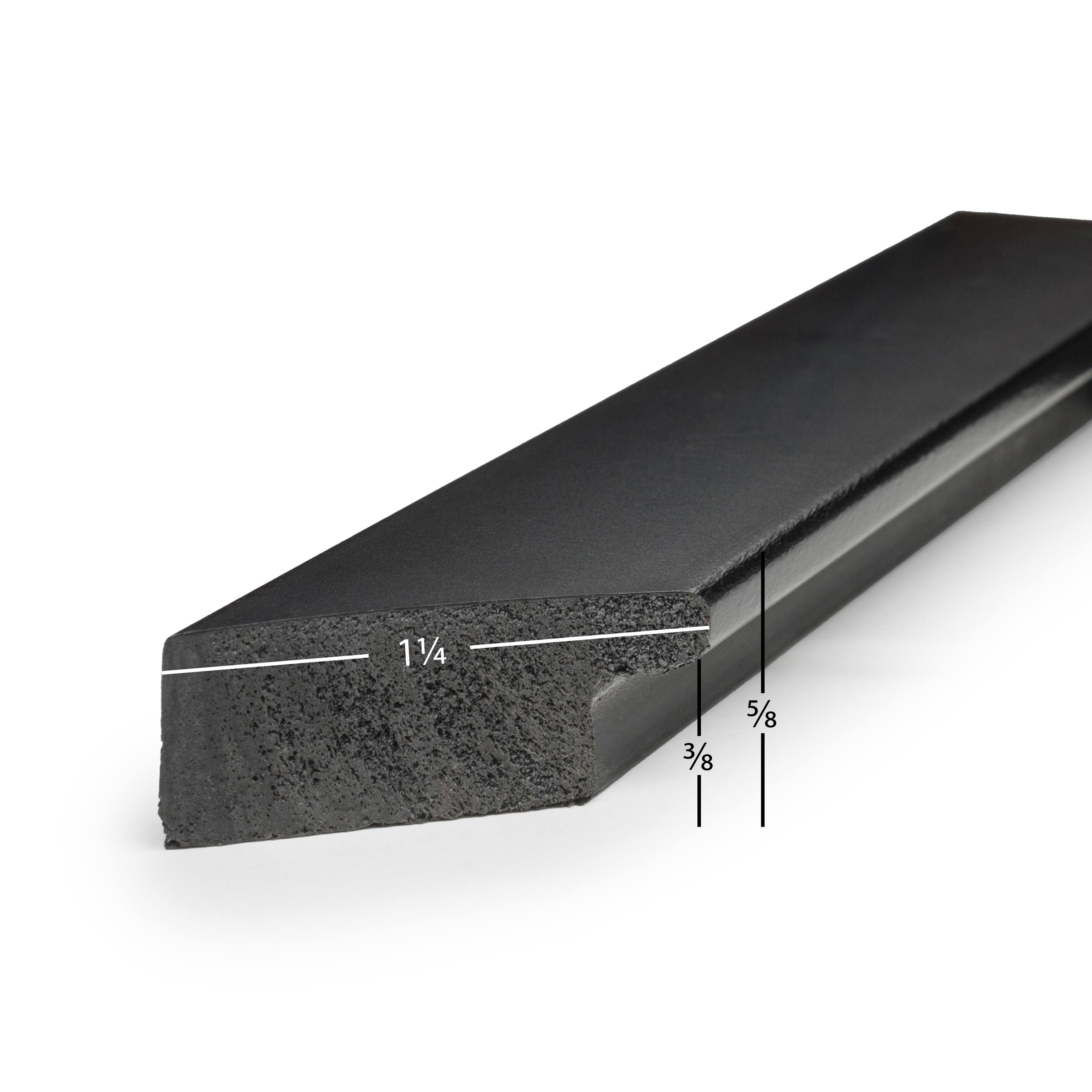 Frame USA Simply Poly Black Single Image Picture Frame