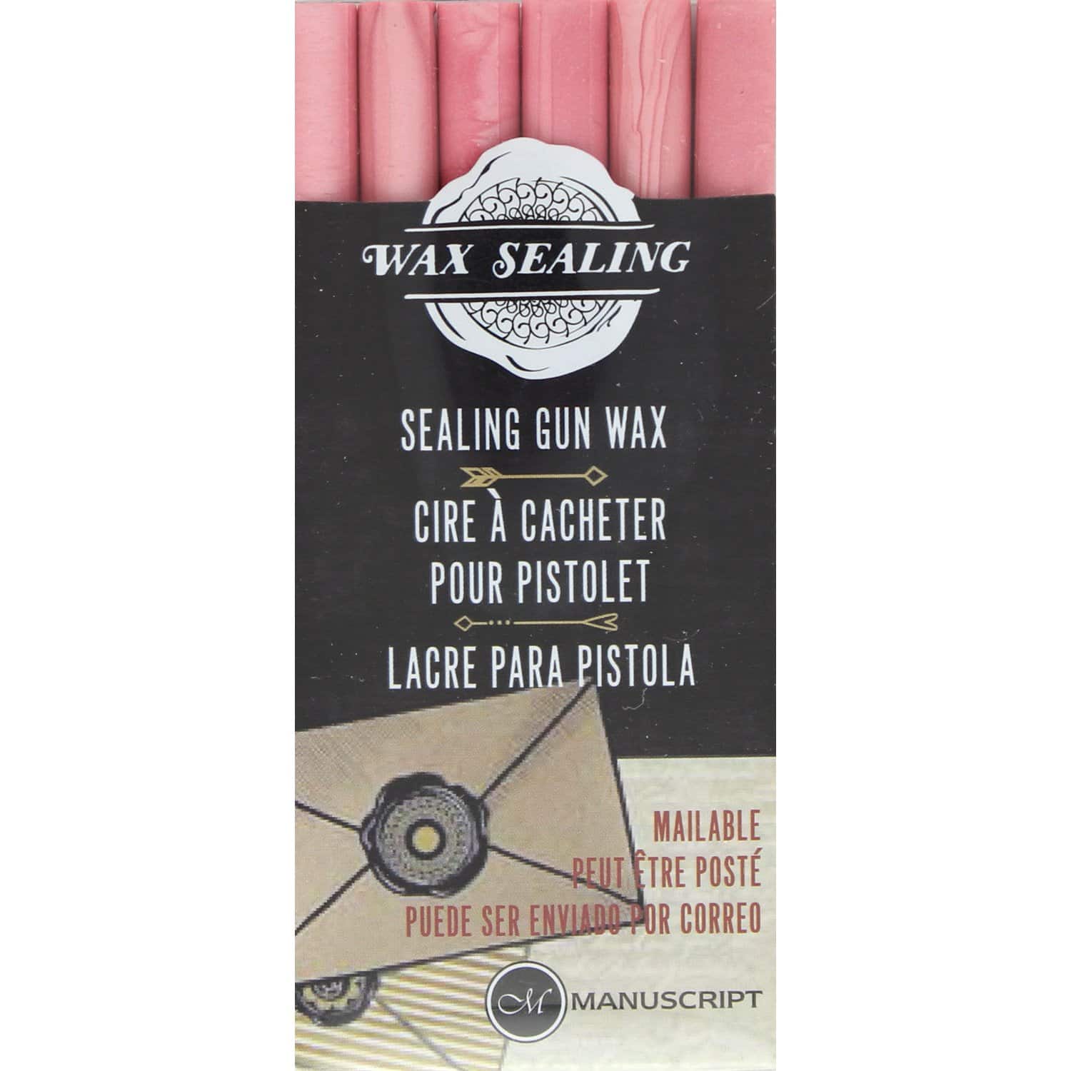 Manuscript Wax Sealing Gun Wax Sticks, 6ct. Michaels