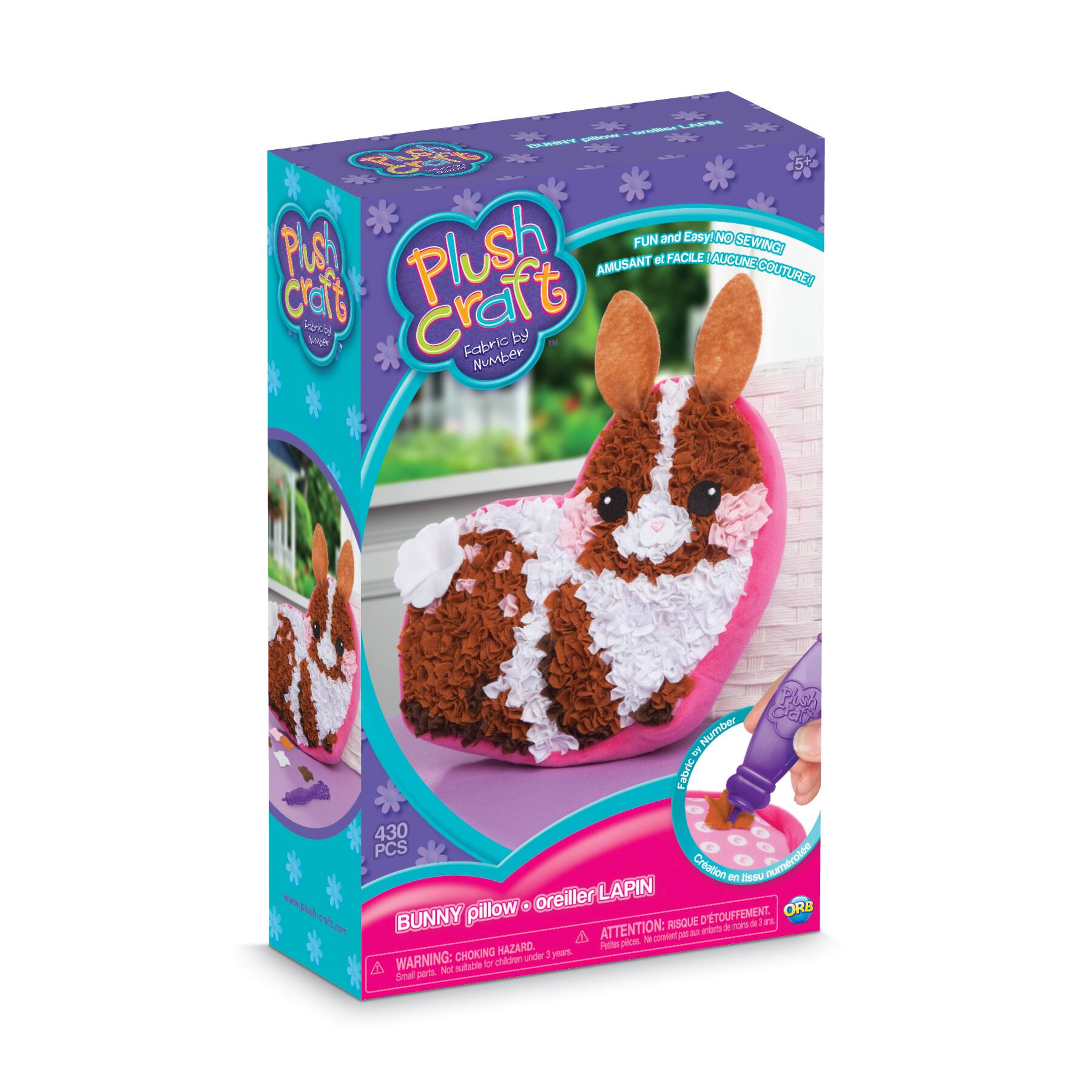 plush craft bunny