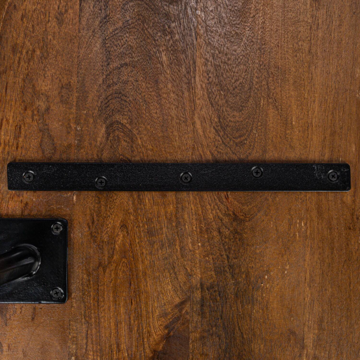 Hello Honey® Mid-Century Modern Wood & Metal Organic Shaped Nesting Table Set