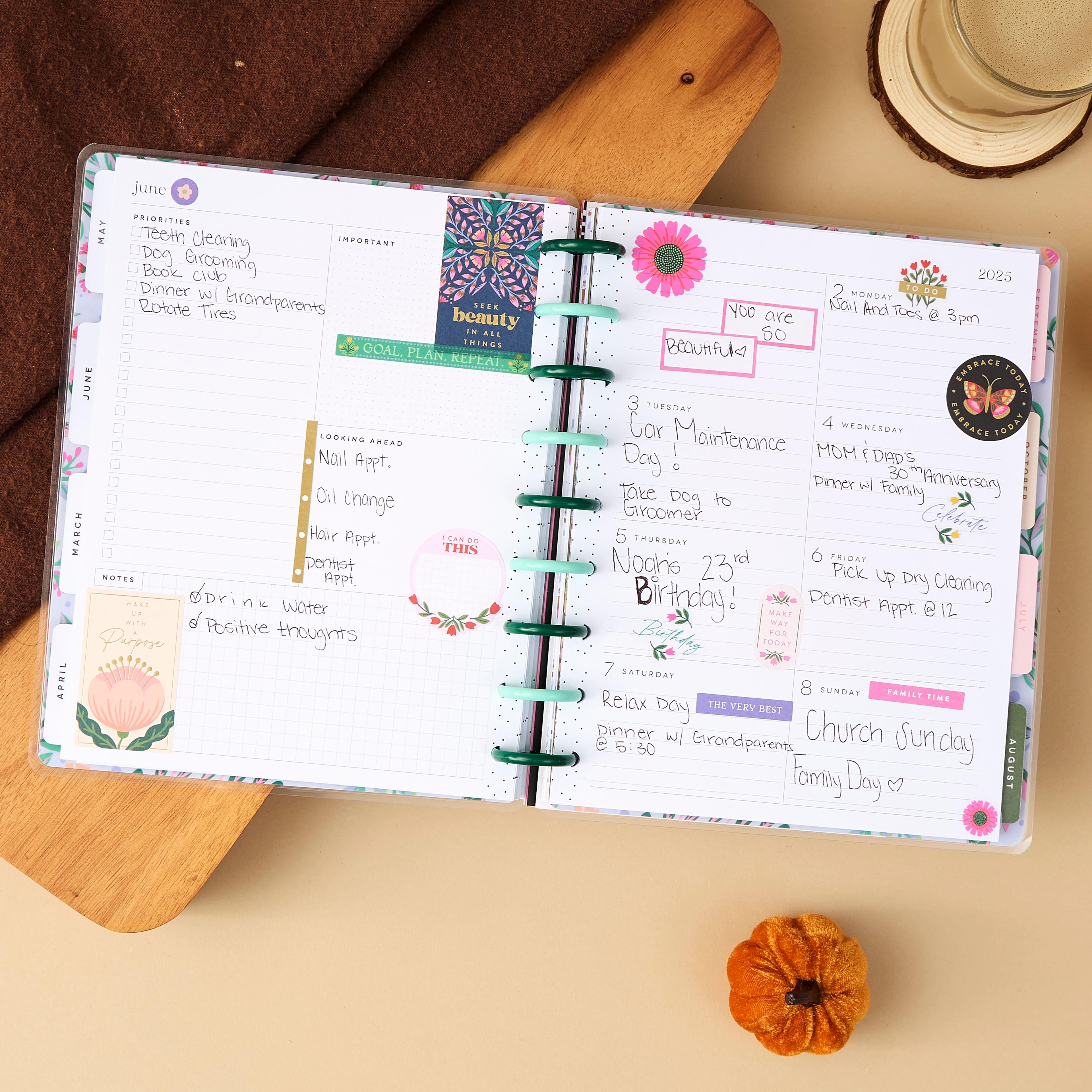 The Classic Happy Planner&#xAE; Folk &#x26; Flora