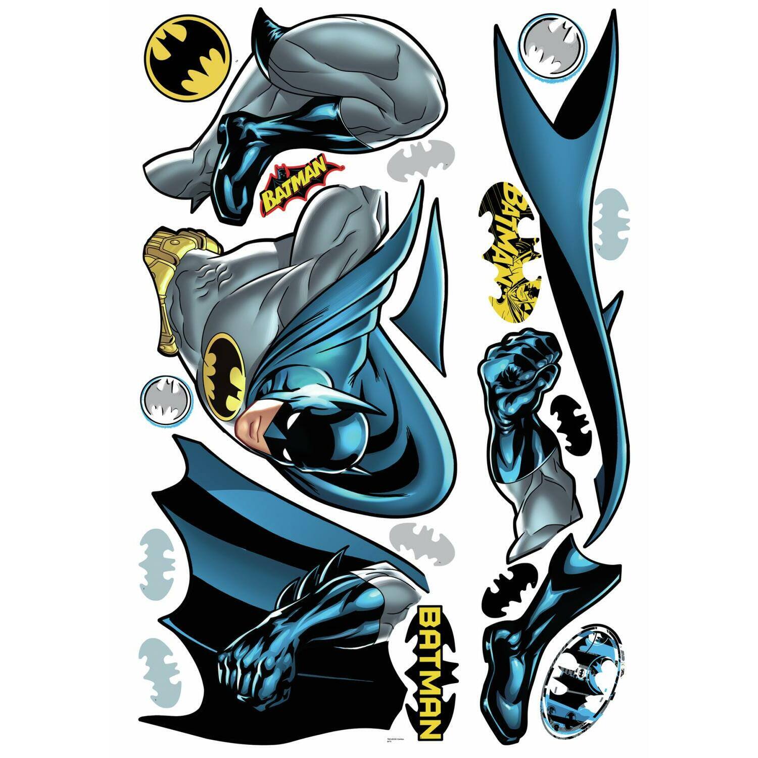 RoomMates Batman Bold Justice Peel & Stick Giant Wall Decal