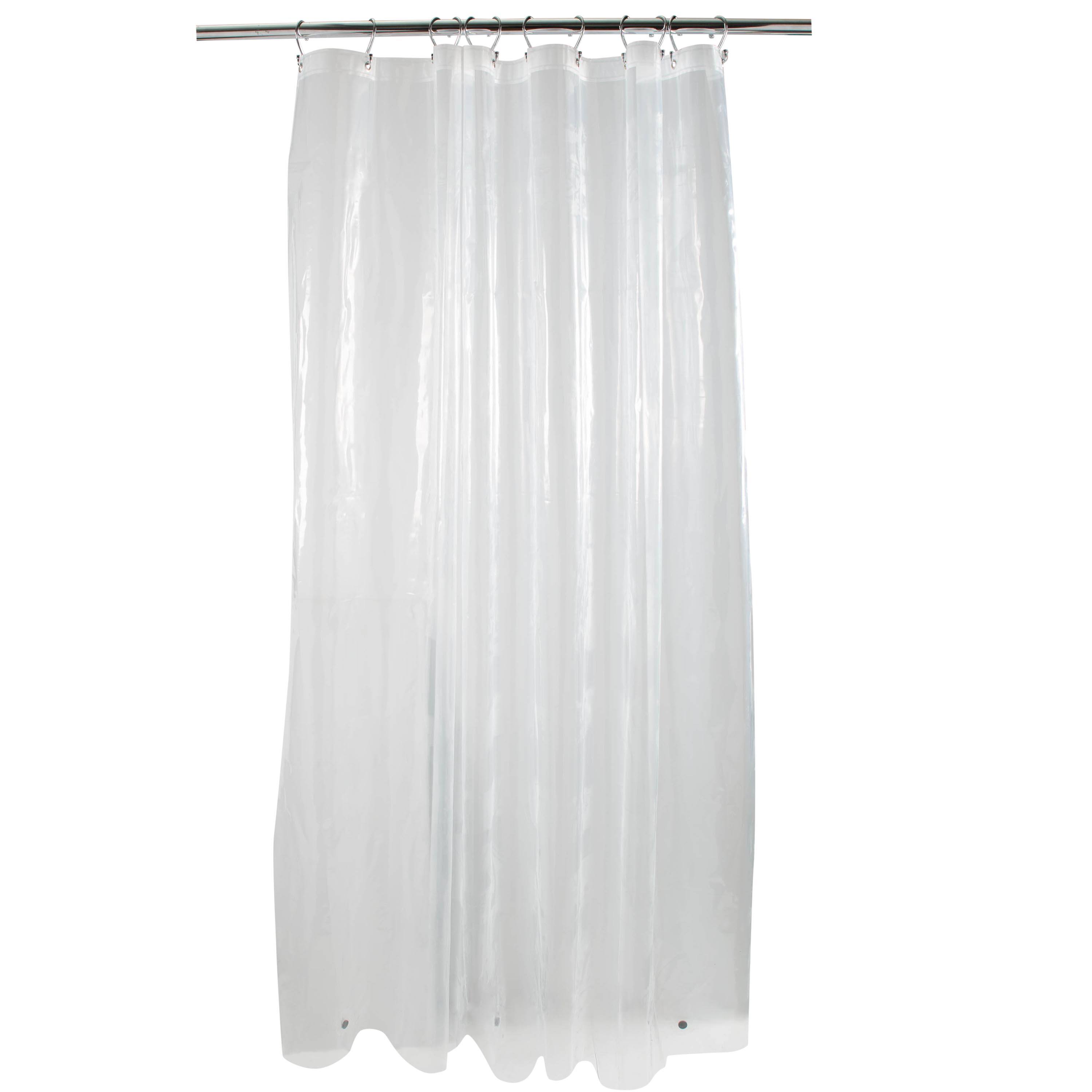 Bath Bliss Premium Weight PEVA Shower Liners, 2ct.