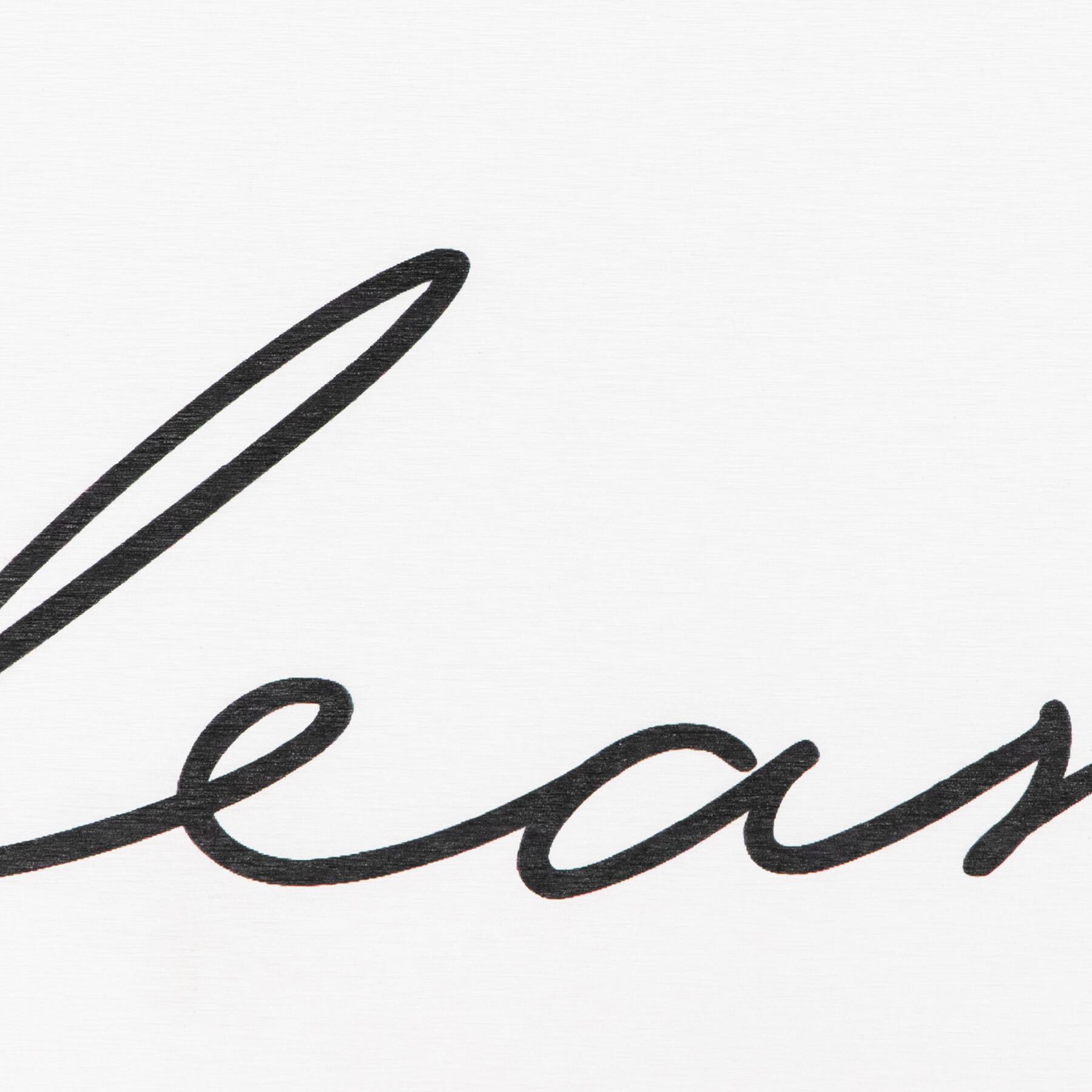 Artsy Mats Clean Script White Stone Non-Slip Bath Mat