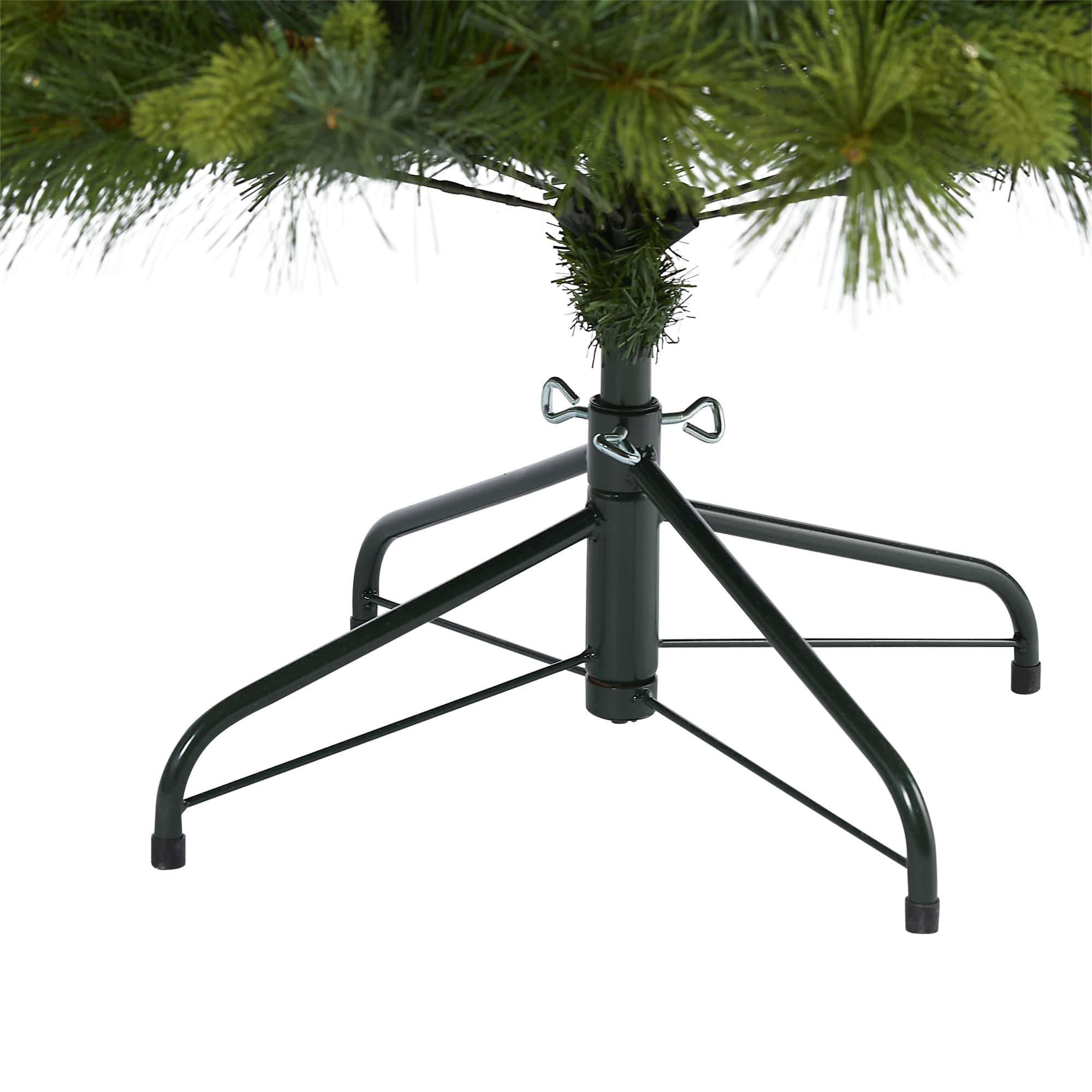 5ft. Pre-Lit North Carolina Mixed Pine Artificial Christmas Tree, Warm White LED Lights