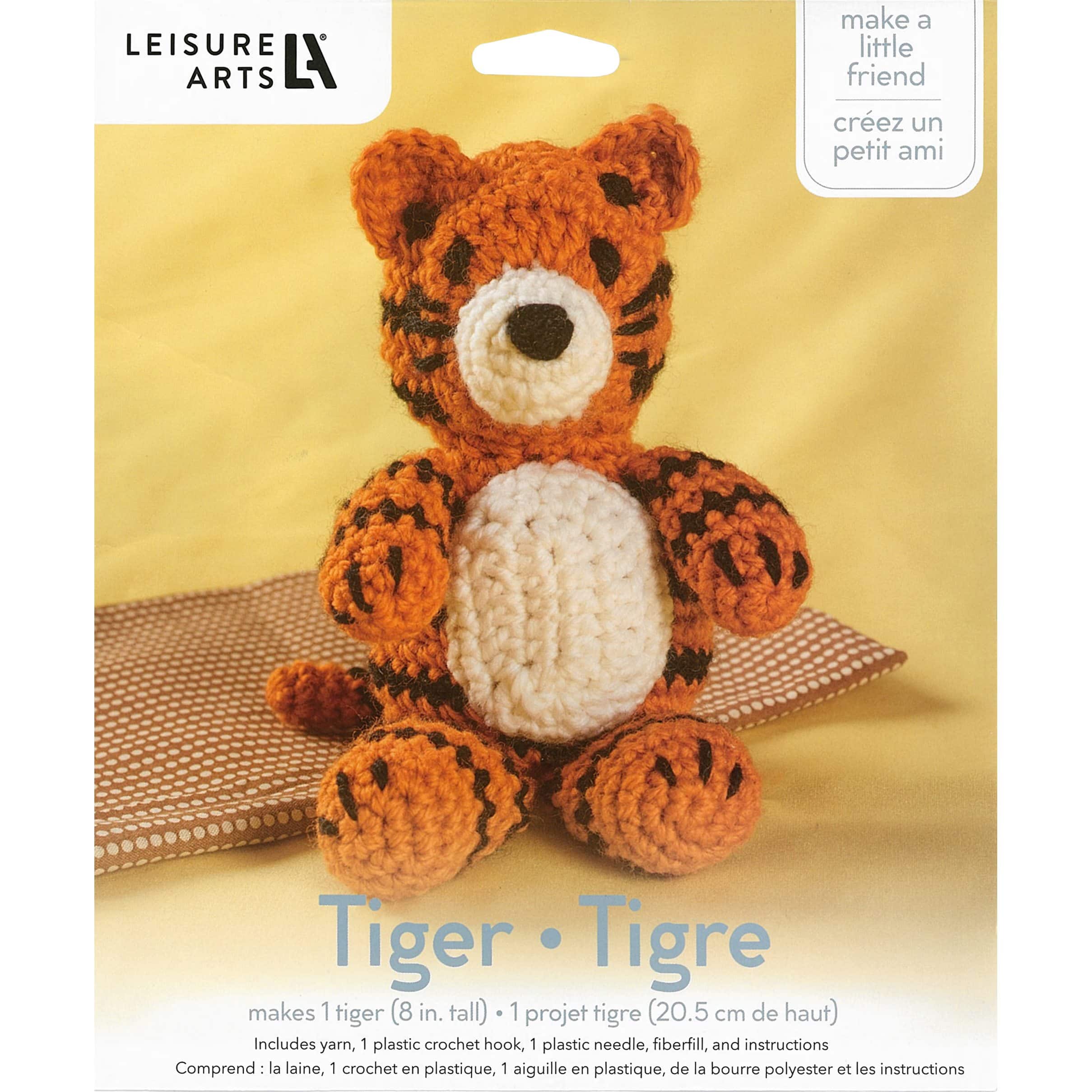 Leisure Arts&#xAE; Tiger Crochet Friend Kit