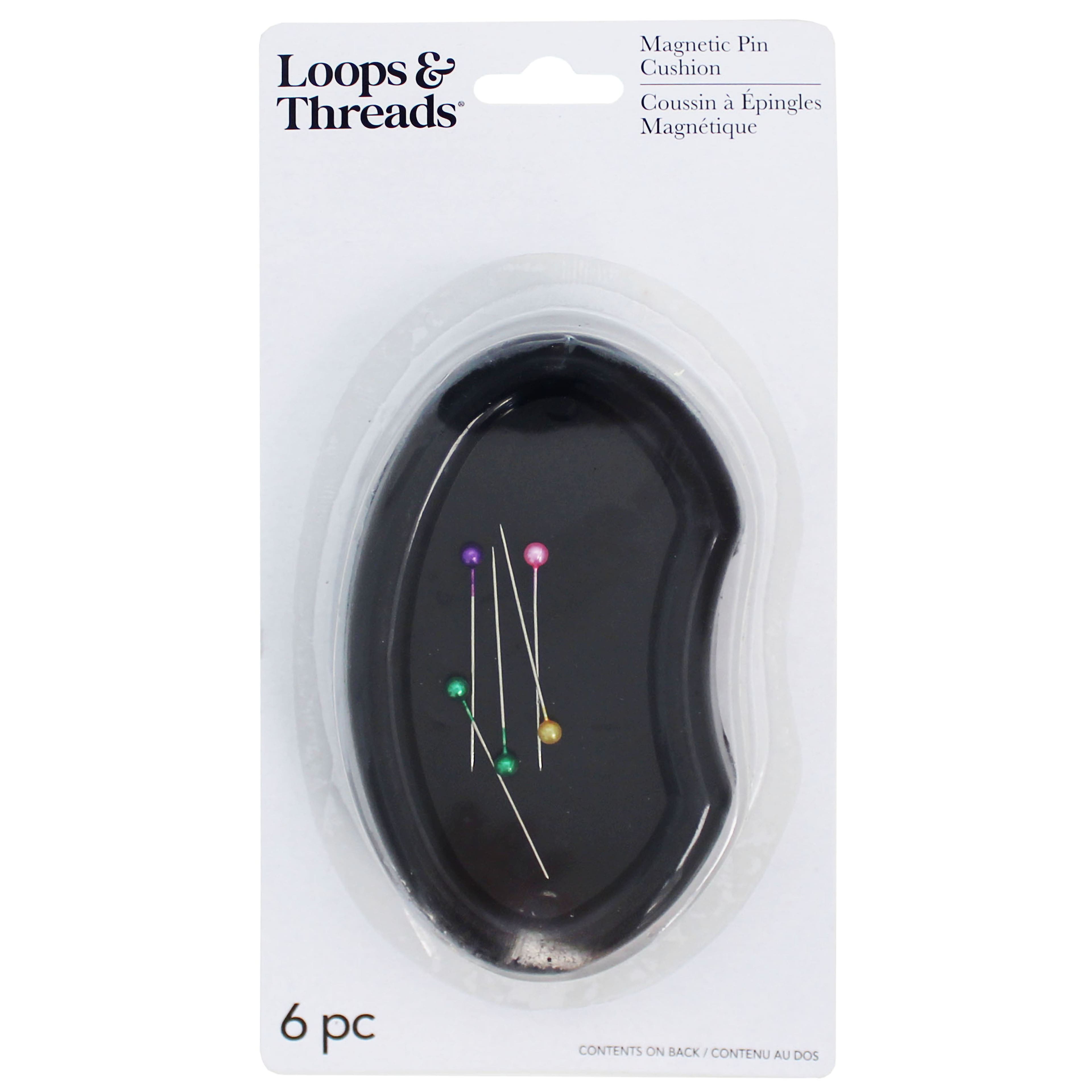 Black Magnetic Pin Cushion By Loops & Threads™