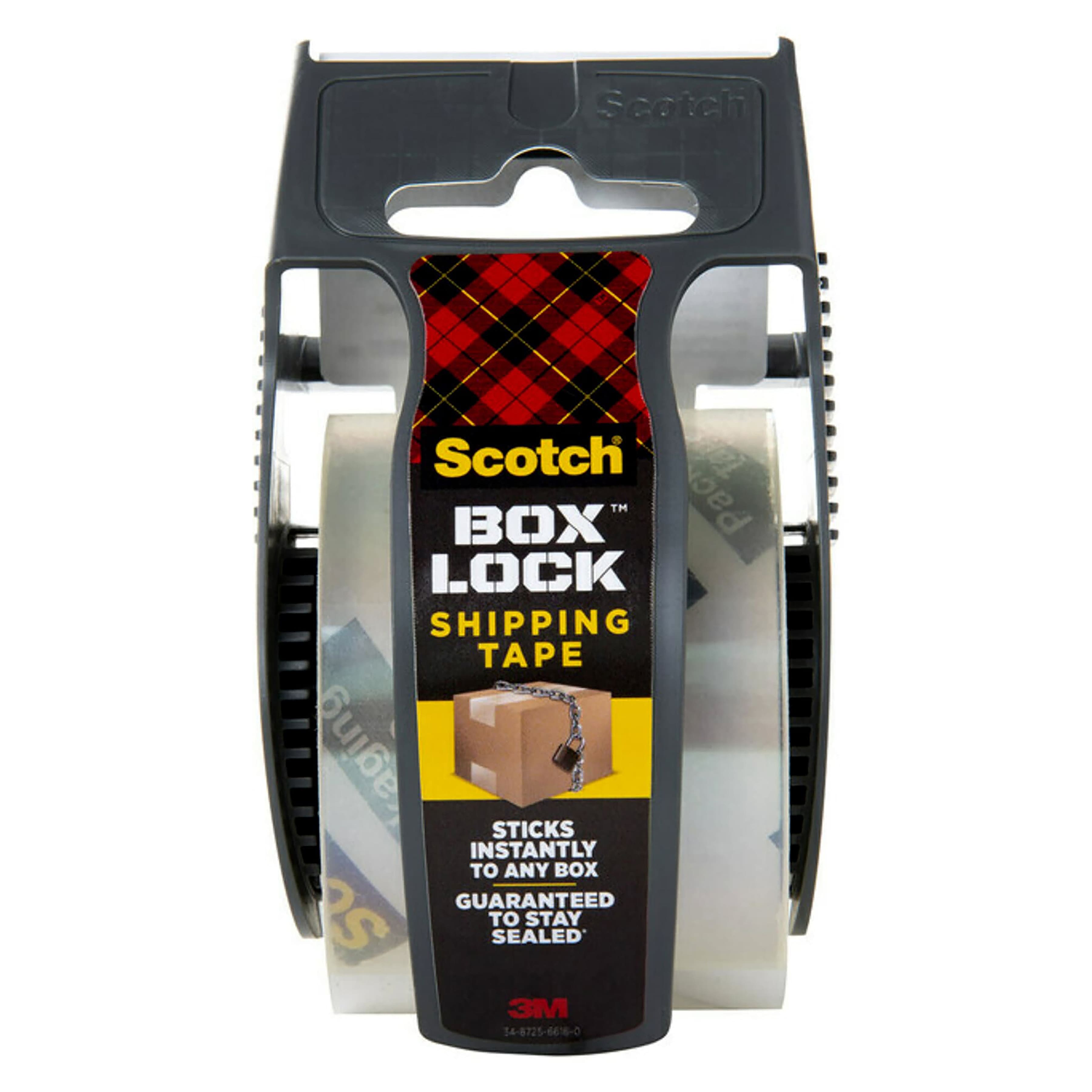 Ruban d’expédition Box Lock de Scotch, 4,78 cm x 20,3 m