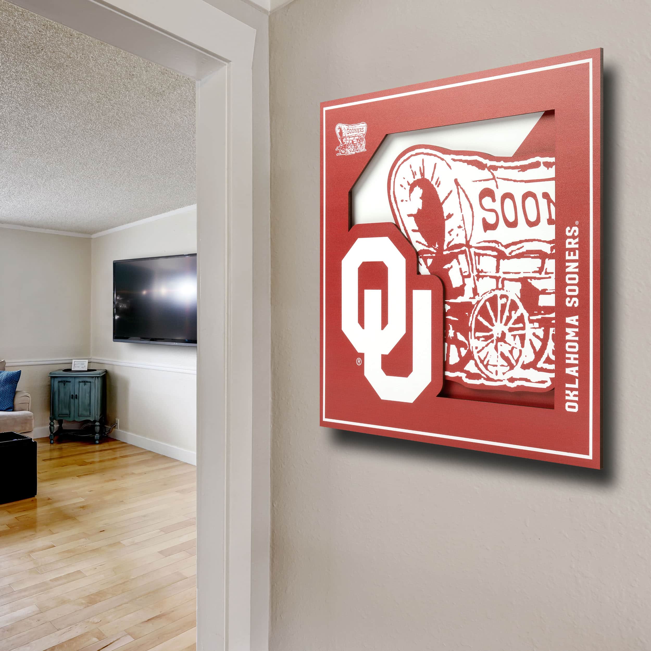 College 3D Logo Series Wall Art